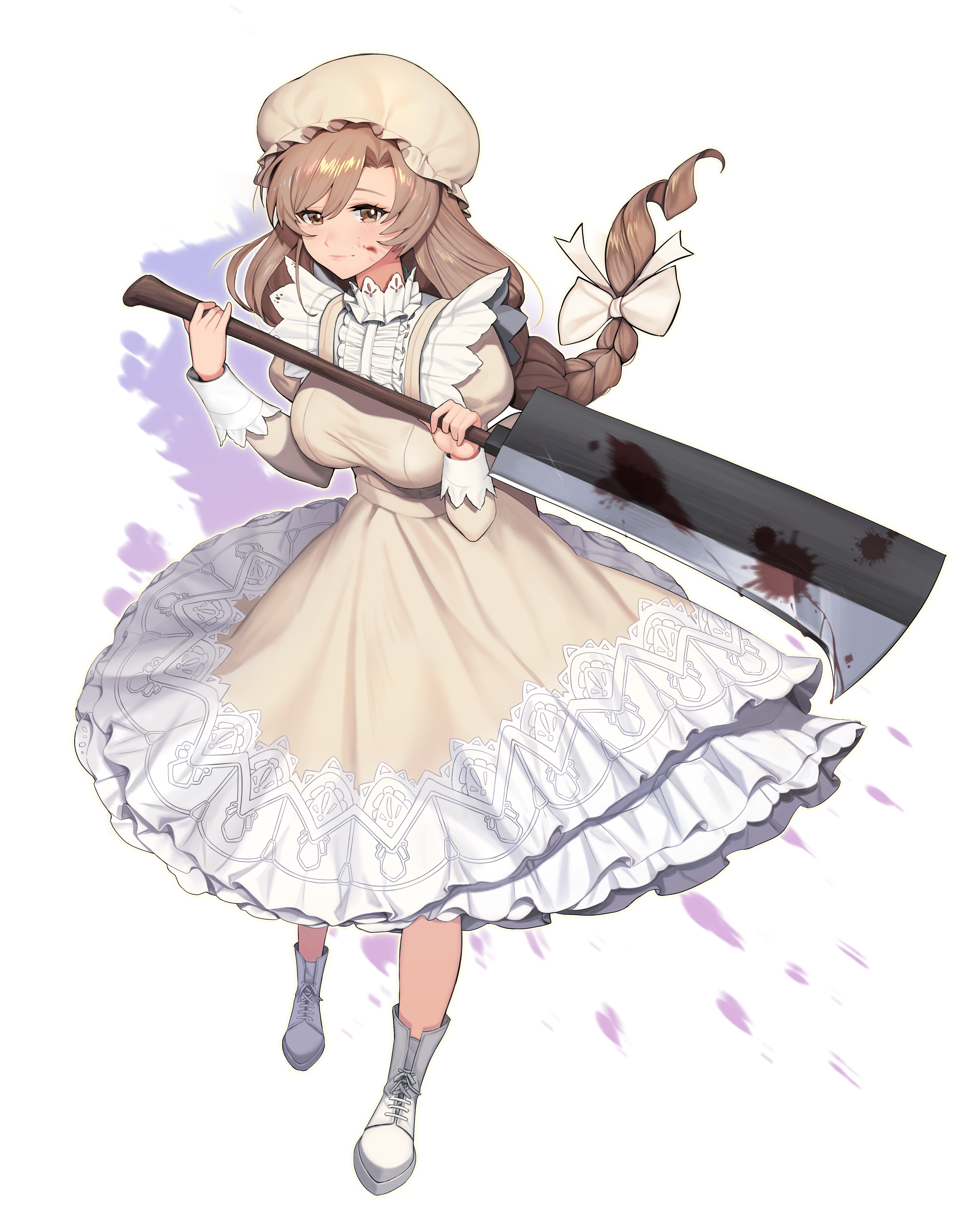 Platelet from Cells at Work! in a maid outfit HD Phone Wallpaper