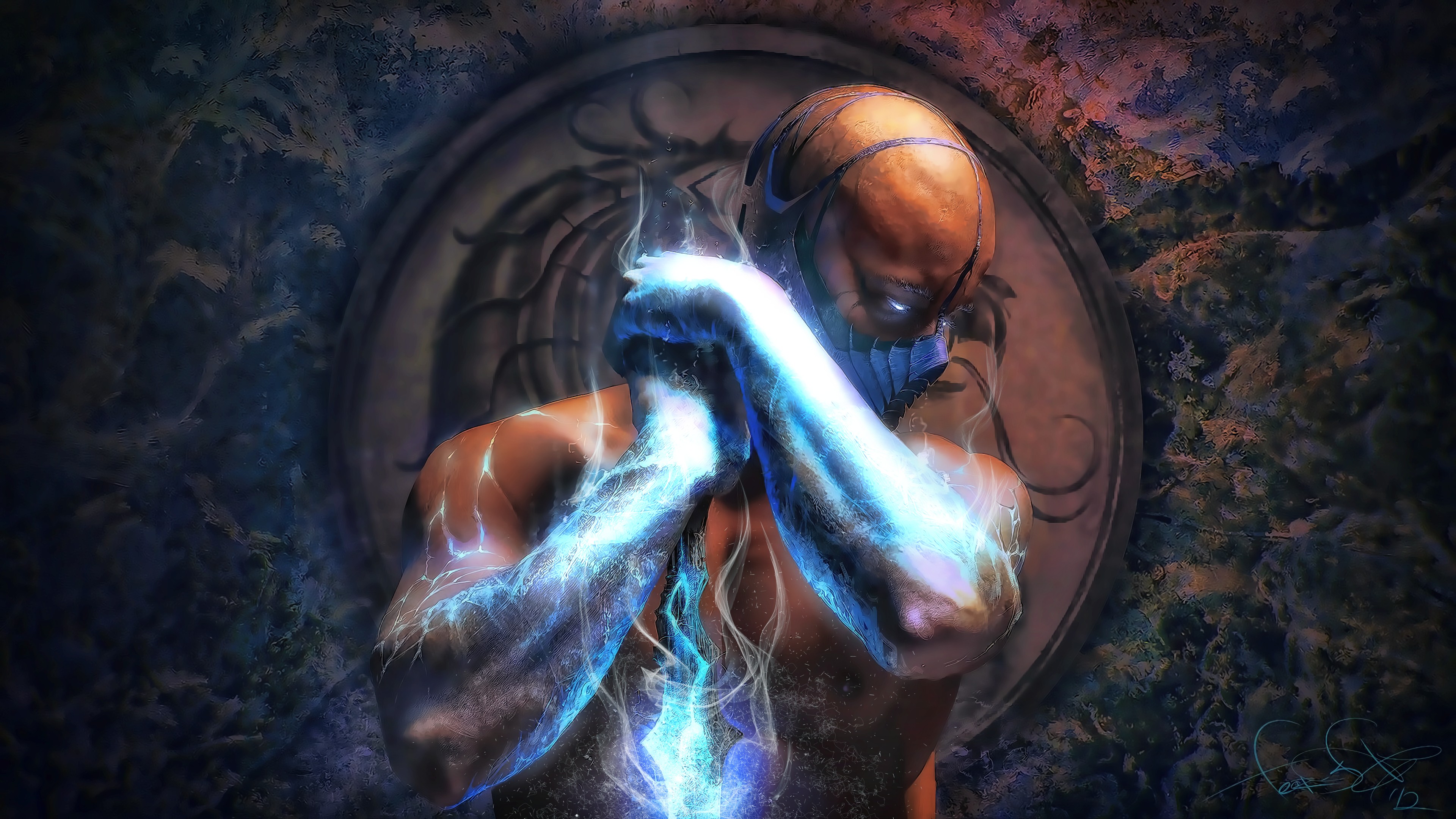 Sub-Zero from Mortal Kombat 4K HD Wallpaper