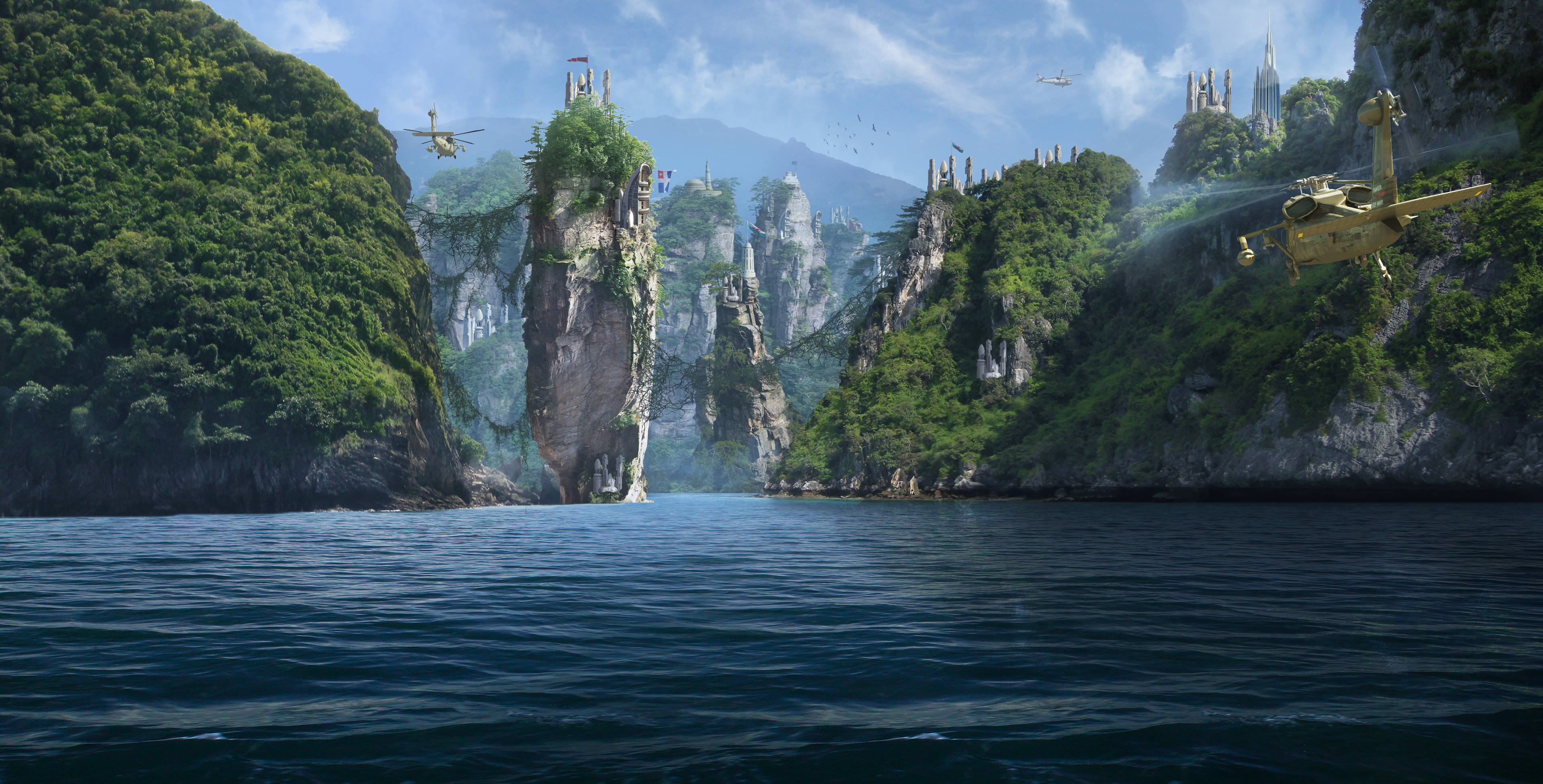 Forgotten Island 4K HD Wallpaper