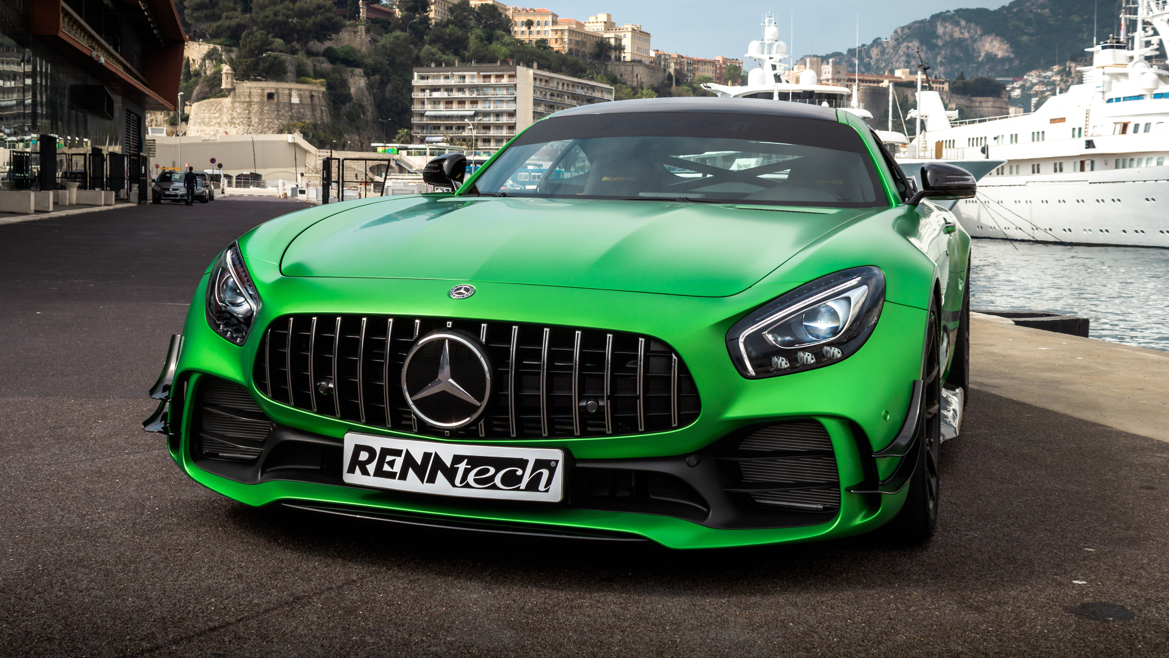 4K Renntech Mercedes-AMG GT R HD Wallpaper