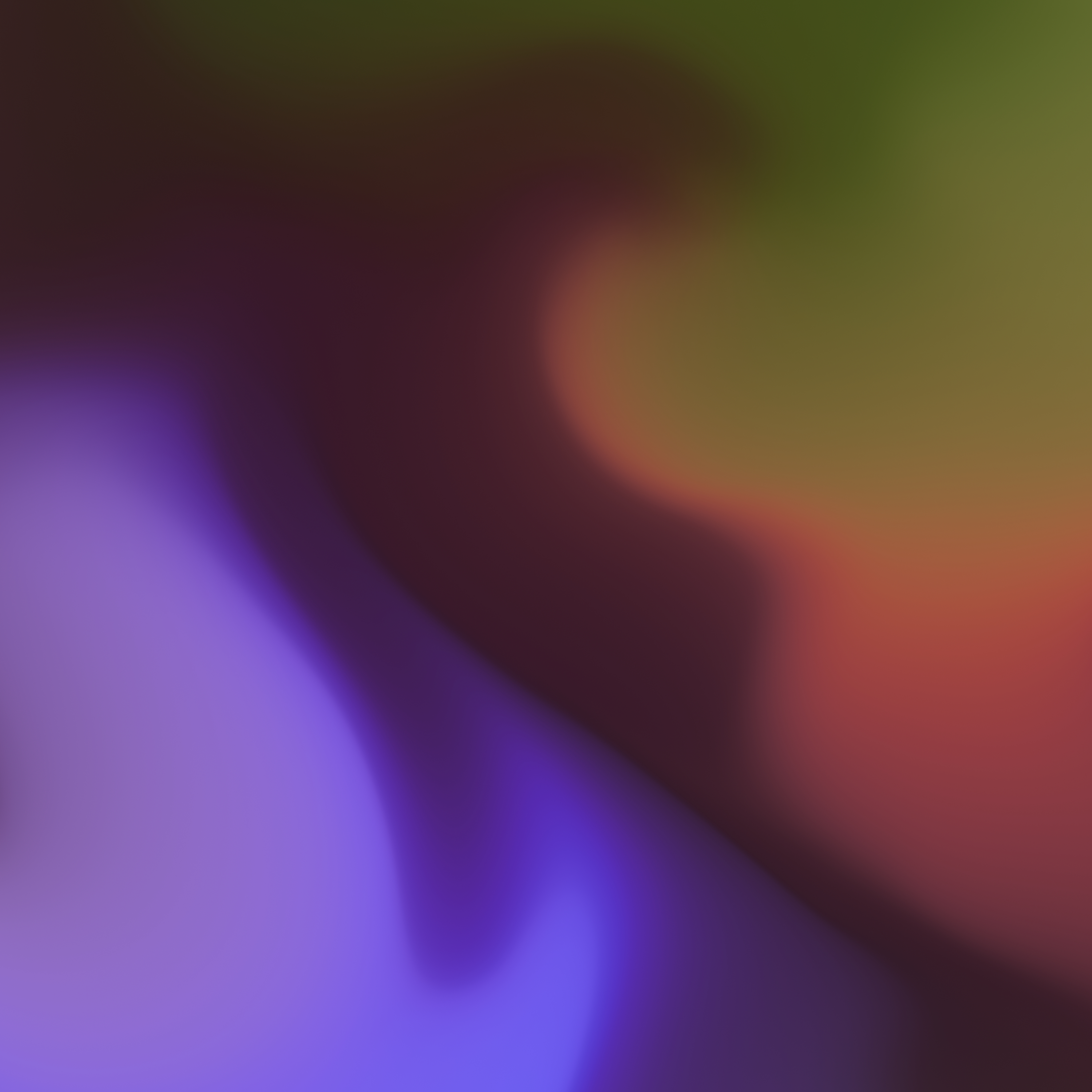 Abstract gradient with purple, brown, orange, and green hues HD Wallpaper