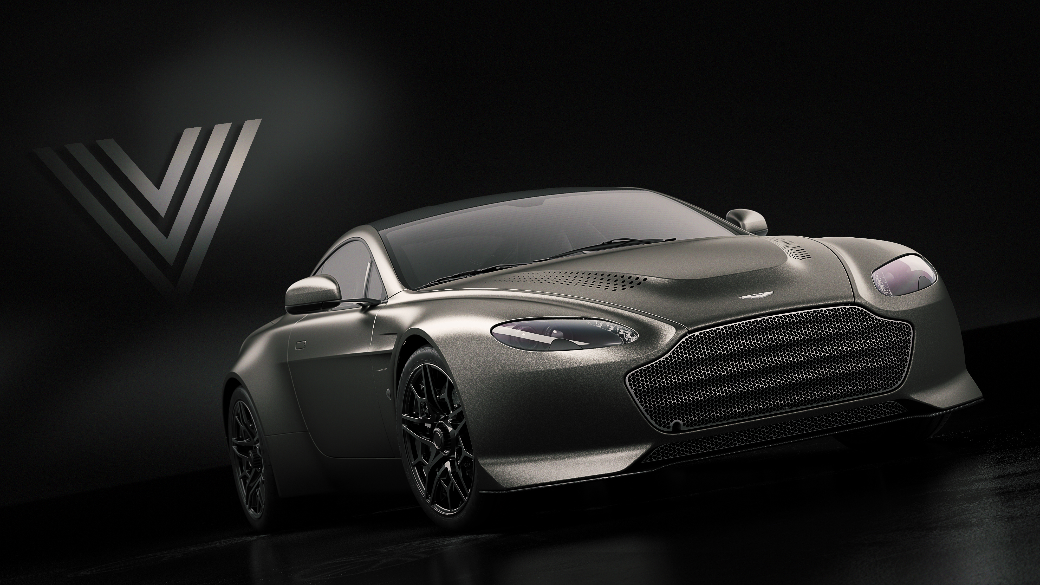 Aston Martin V12 Vantage V600 4K HD Wallpaper