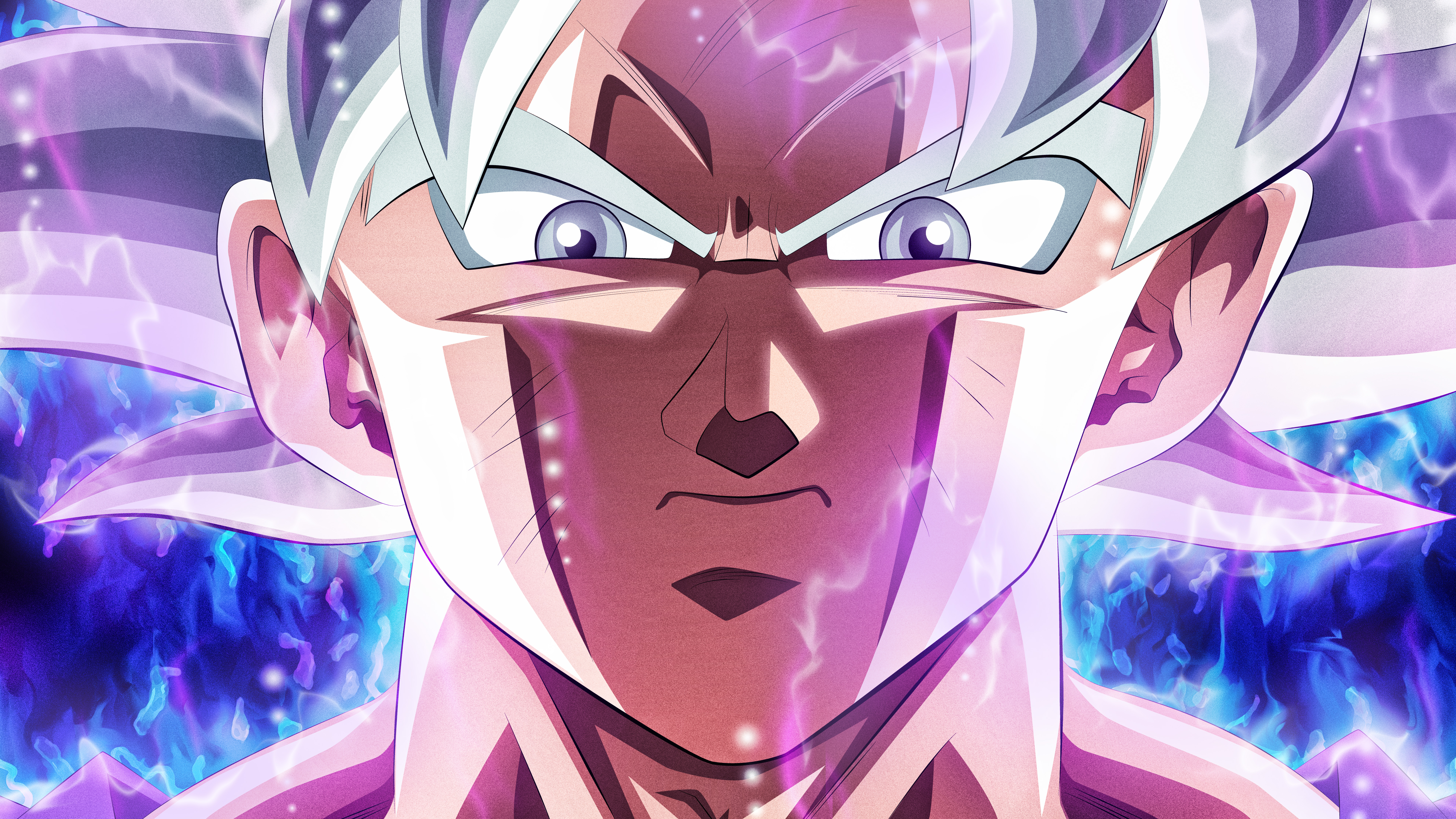 Ultra Instinct Goku from Dragon Ball Super 4K HD Wallpaper