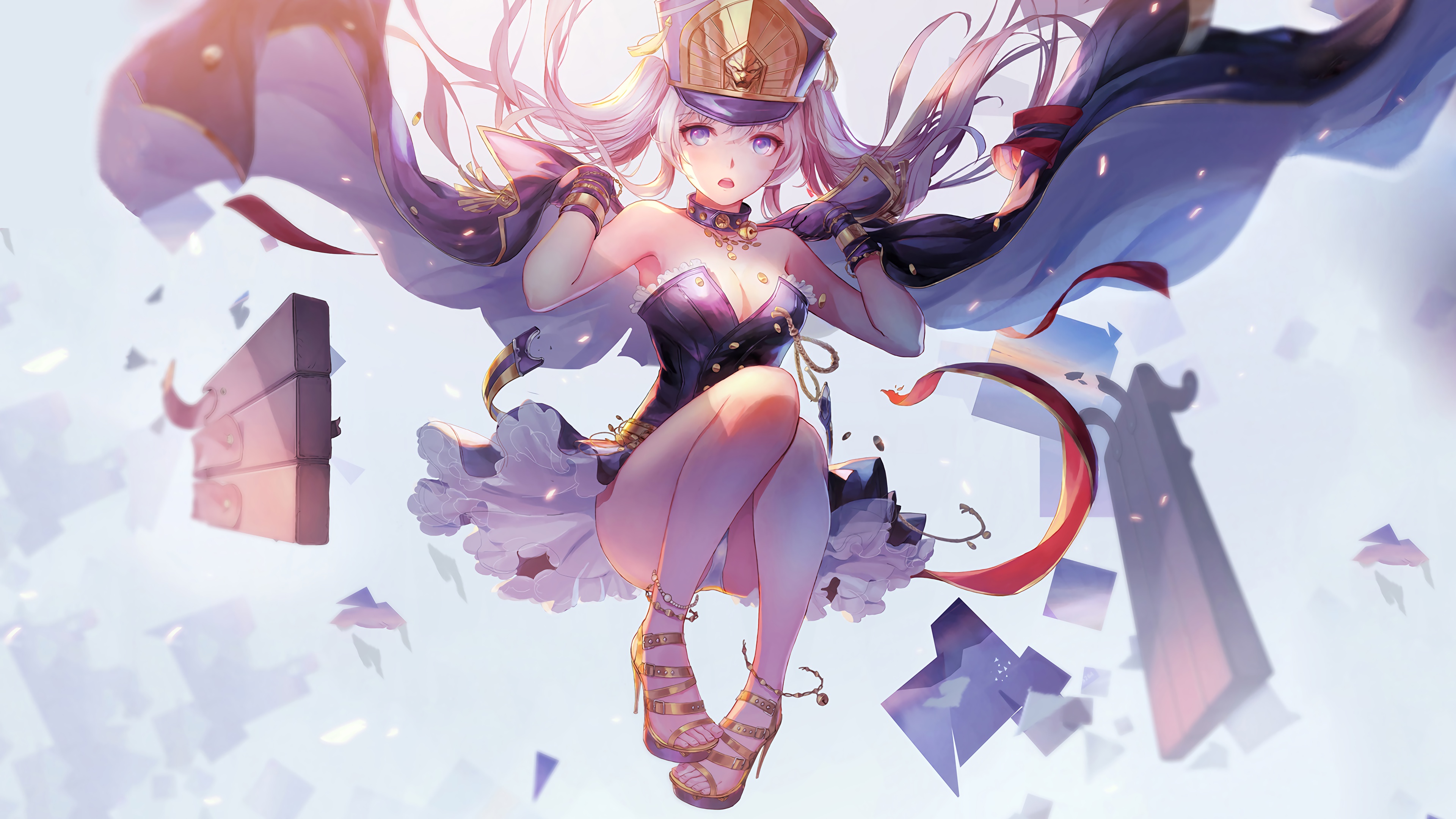 Hatsune Miku from Vocaloid in 4K HD Wallpaper