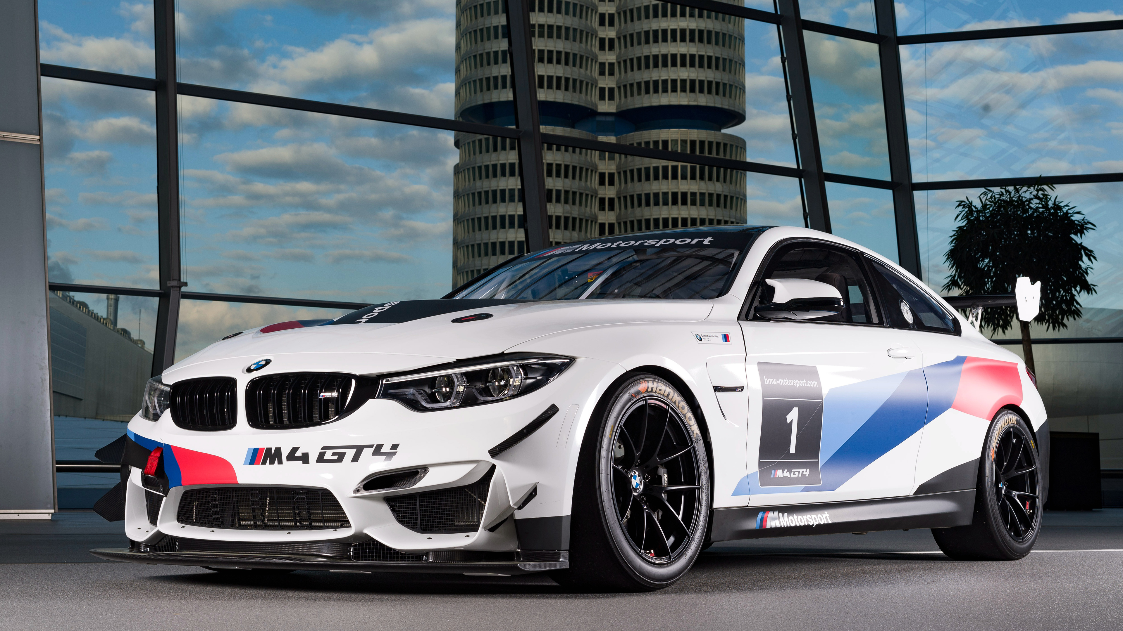 BMW M4 GT4 4K HD Wallpaper