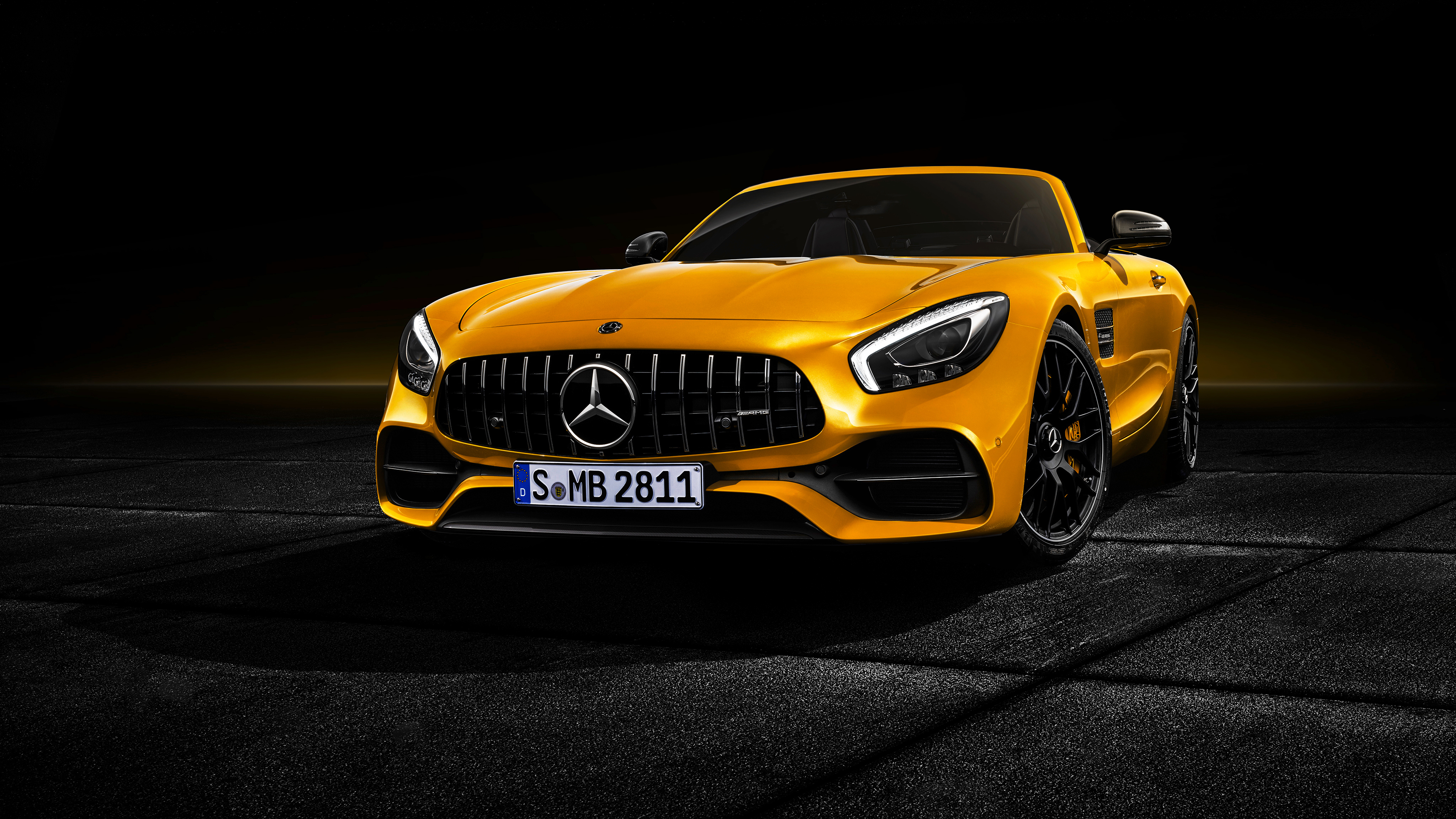 2018 Mercedes-AMG GT S Roadster 4K HD Wallpaper