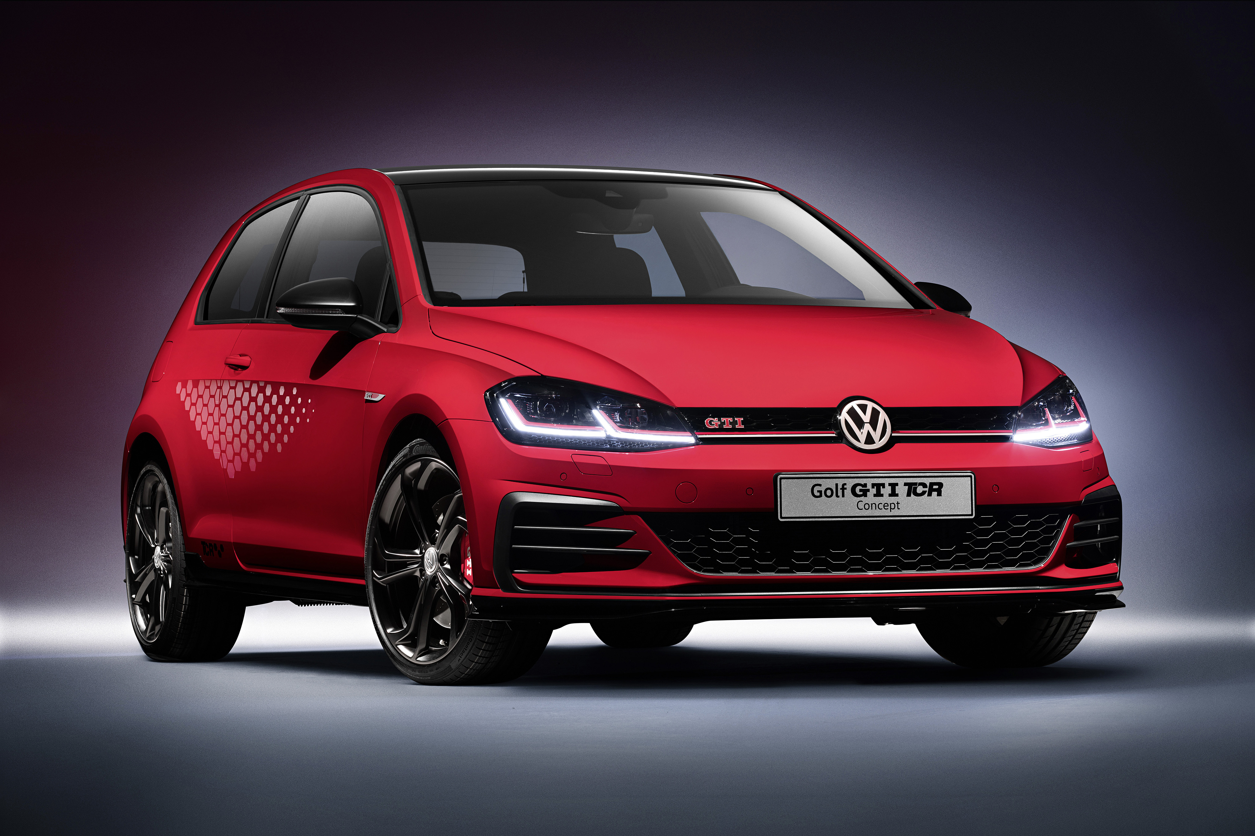 2018 Volkswagen Golf GTI TCR Concept 4K HD Wallpaper