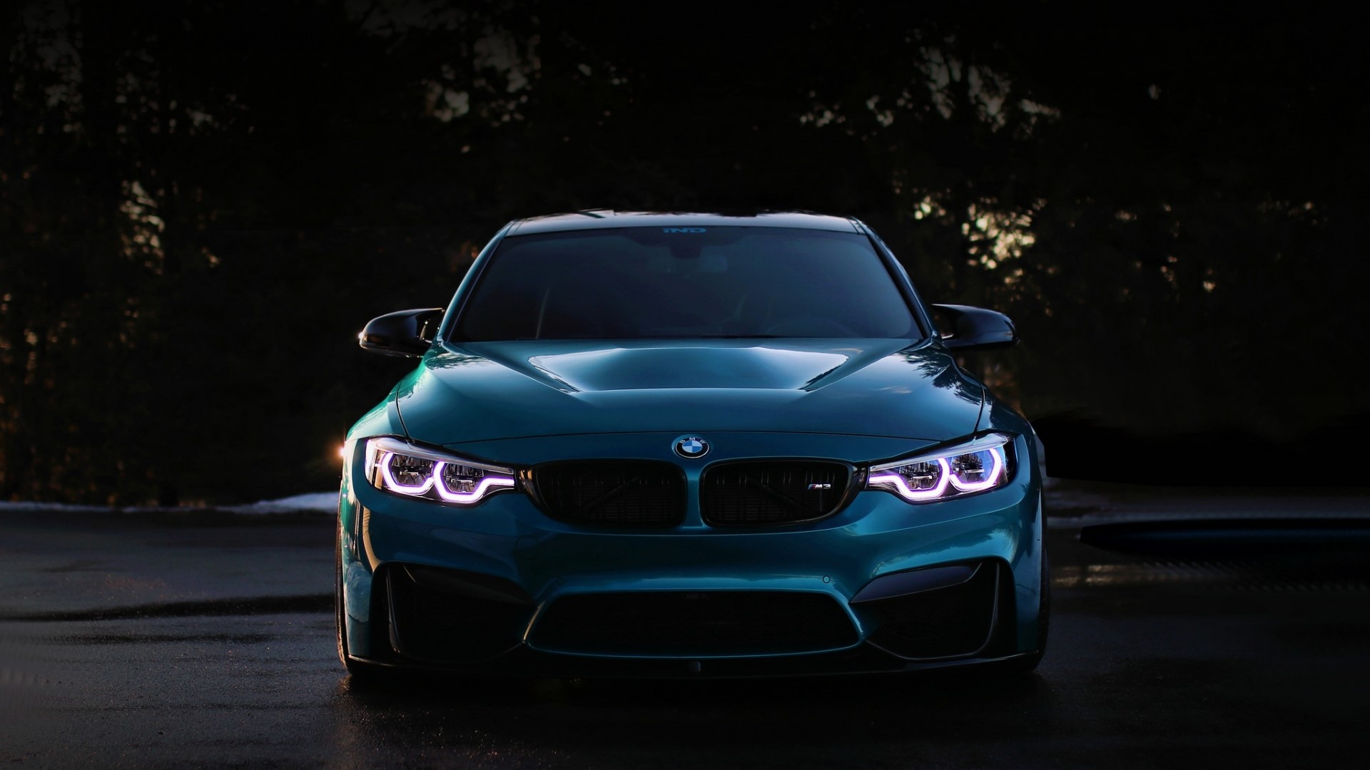 Blue BMW M4 Coupe HD Wallpaper