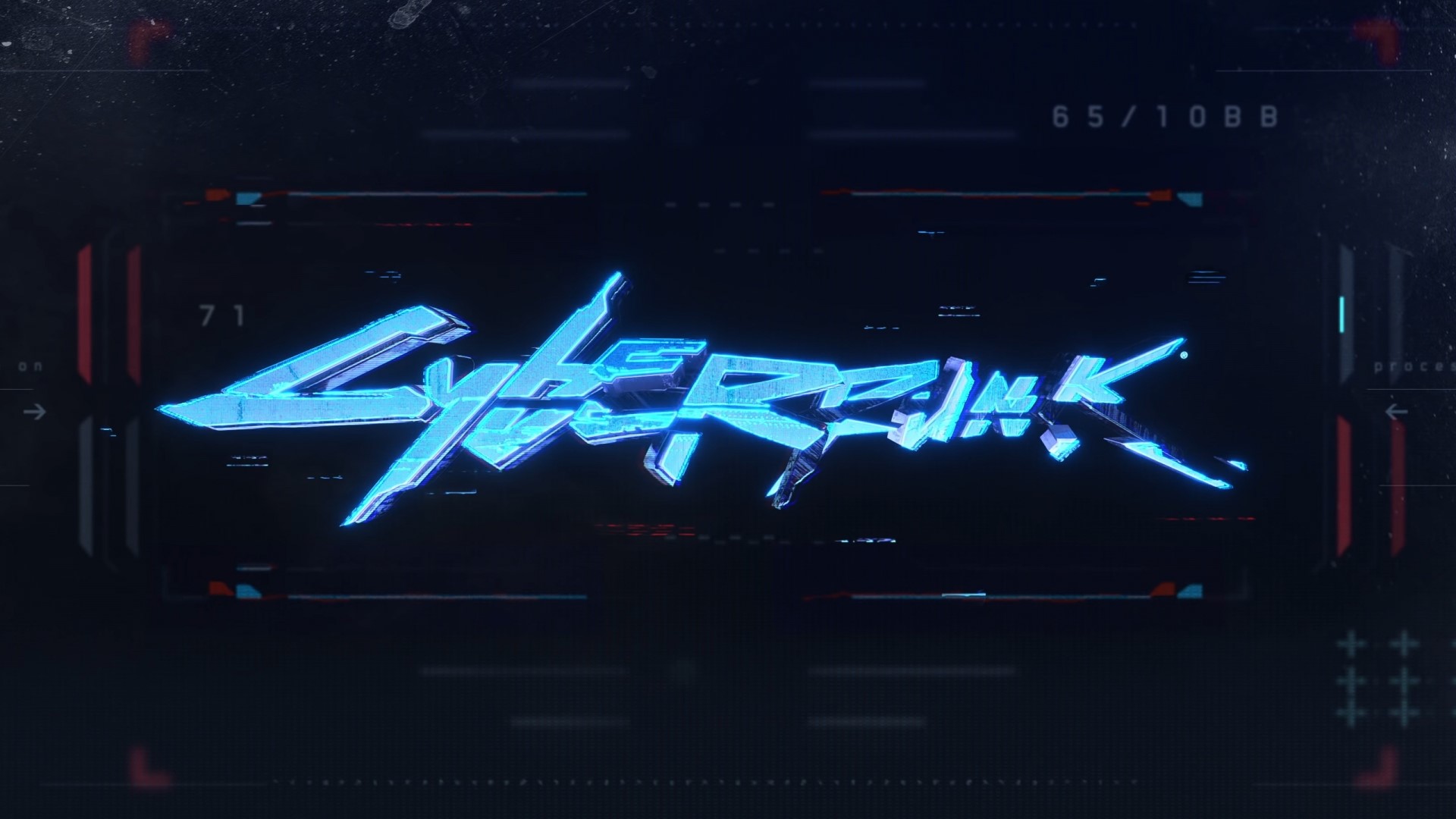Cyberpunk 2077 logo HD Wallpaper