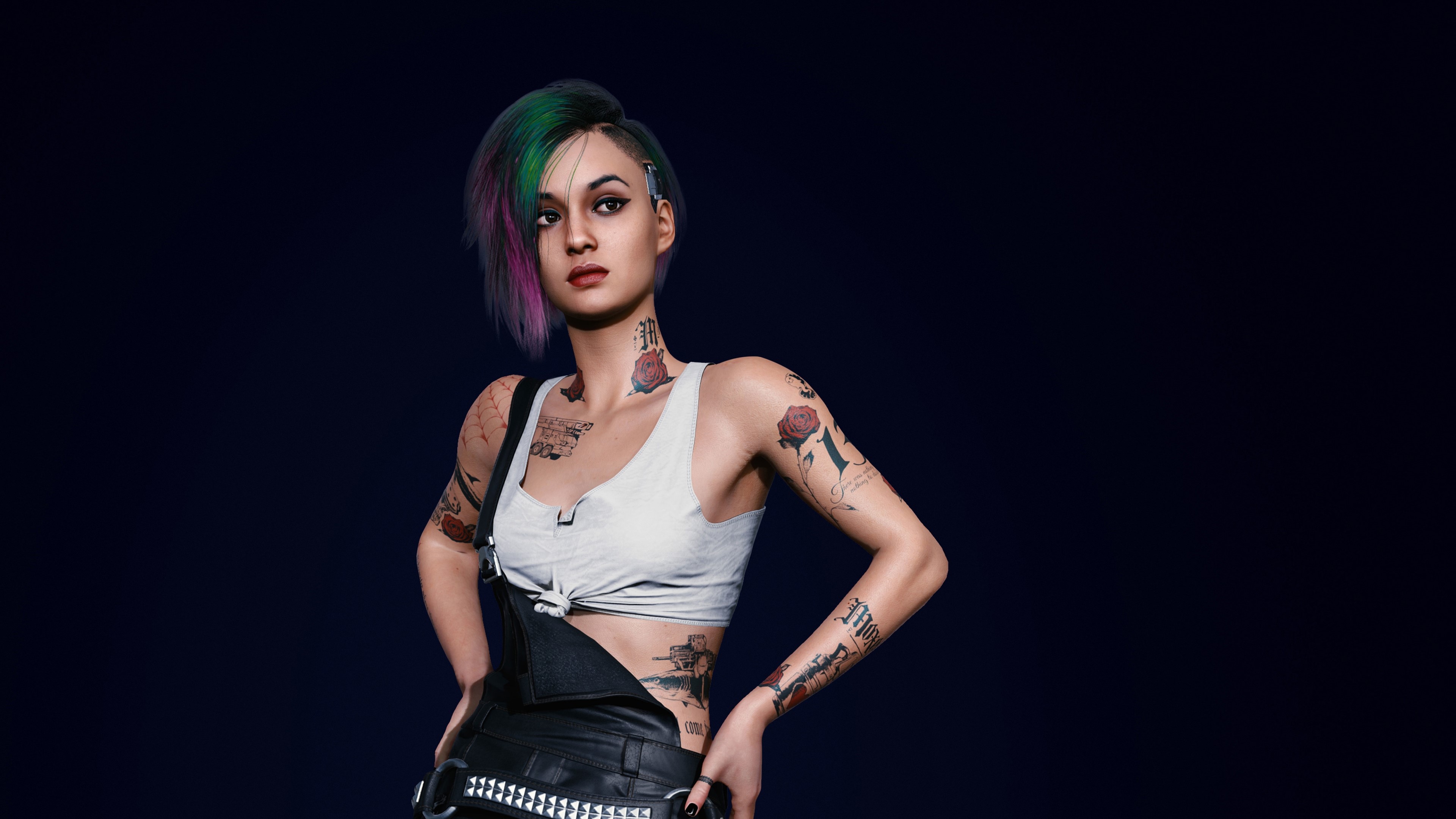 Judy Alvarez from Cyberpunk 2077 HD Wallpaper
