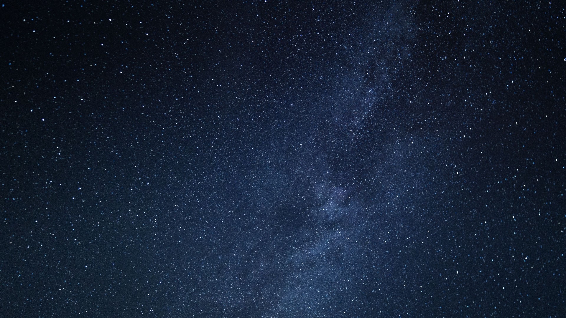 Starry night sky with the Milky Way HD Wallpaper
