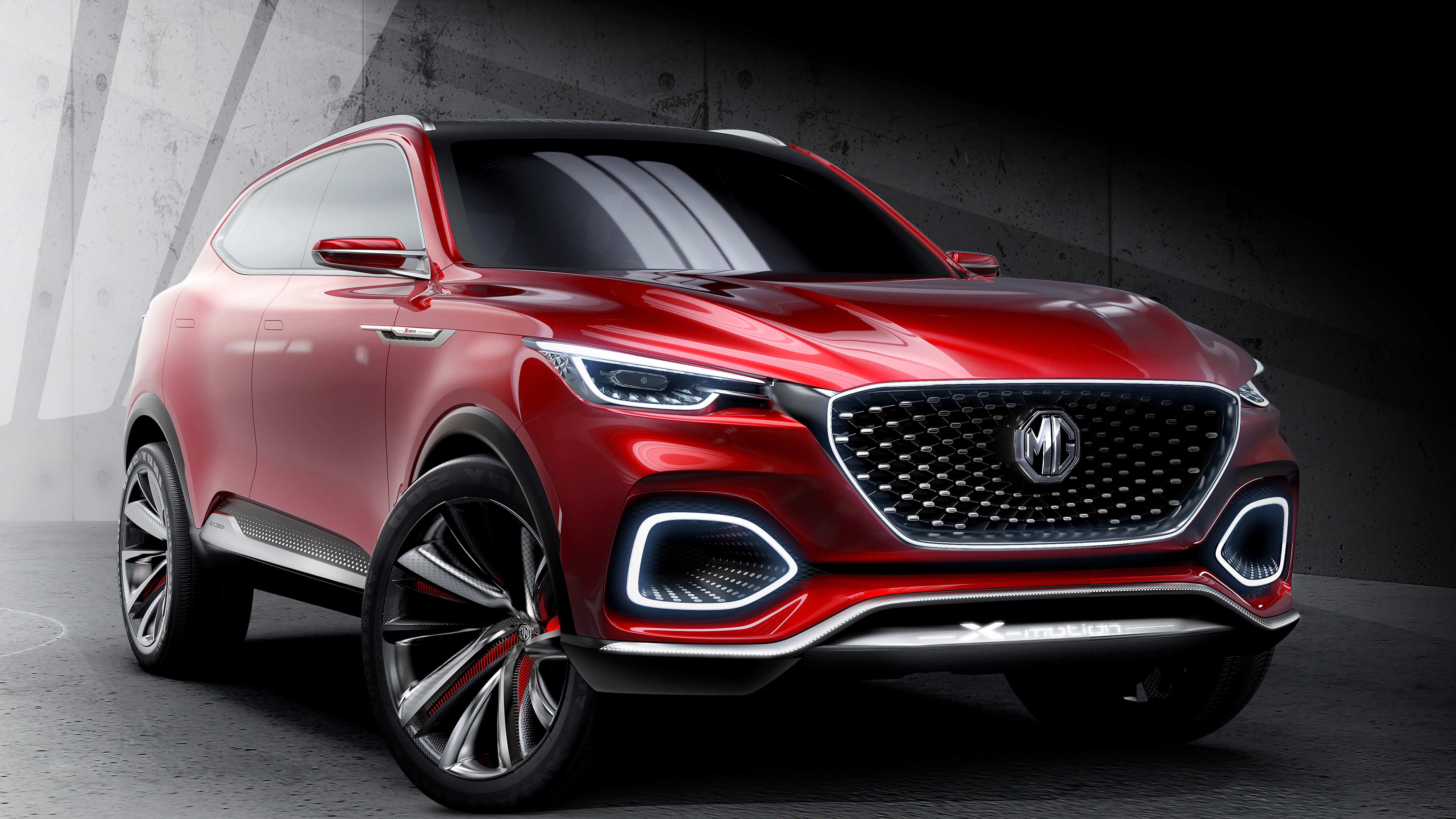 4K MG X-Motion SUV concept car HD Wallpaper
