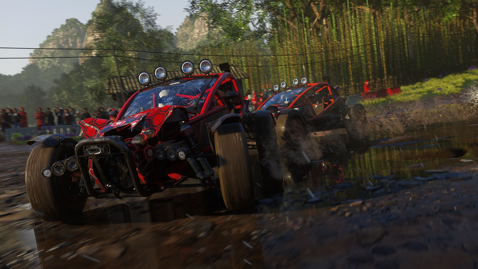 DiRT 5 off-road racing buggies HD Wallpaper