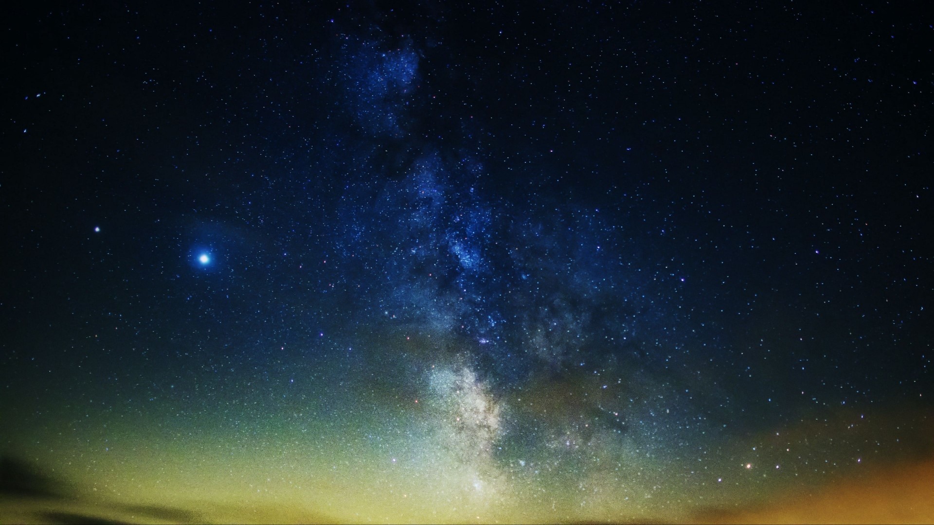 Milky Way Galaxy and Stars HD Wallpaper