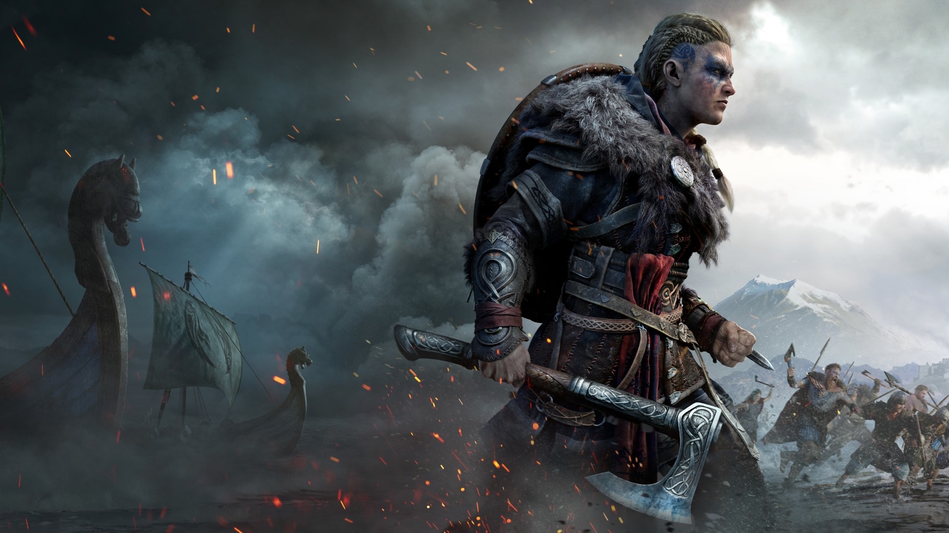 Eivor from Assassins Creed Valhalla HD Wallpaper