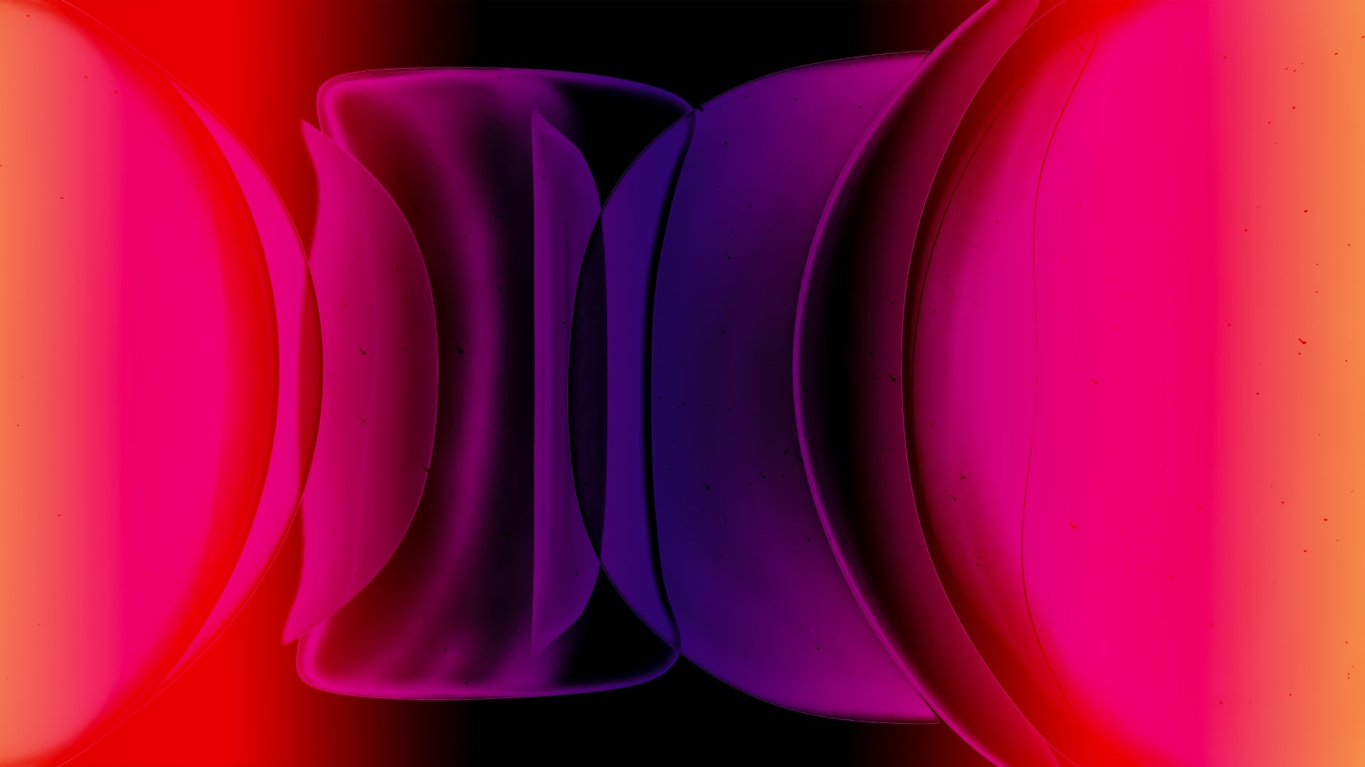 Abstract colorful gradient shapes HD Wallpaper
