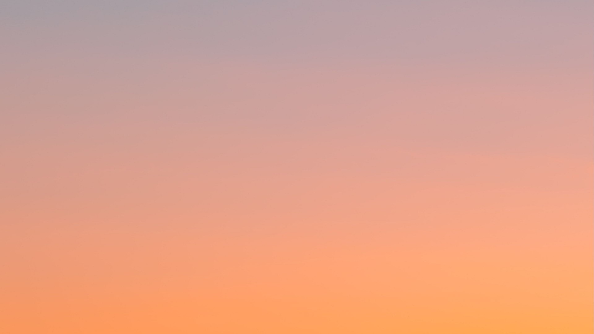 Sunset sky with gradient colors HD Wallpaper