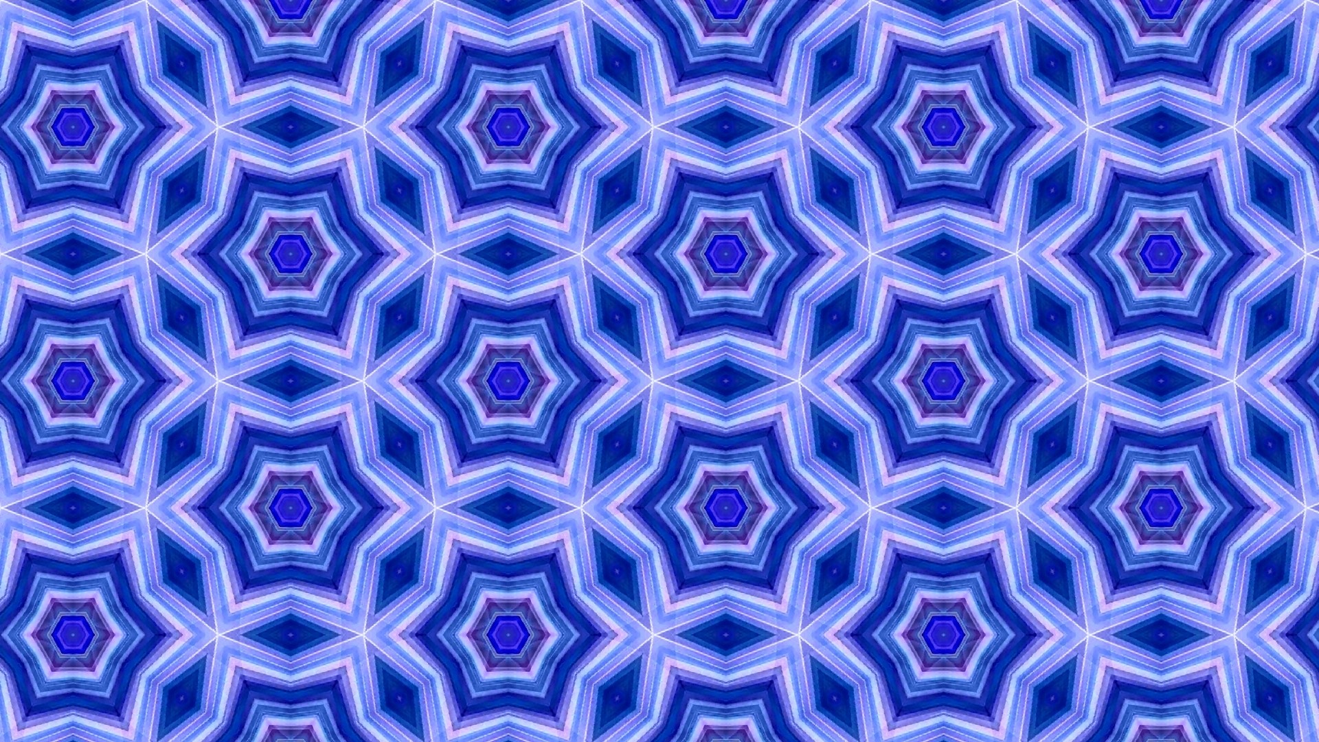 Abstract blue and purple star pattern HD Wallpaper
