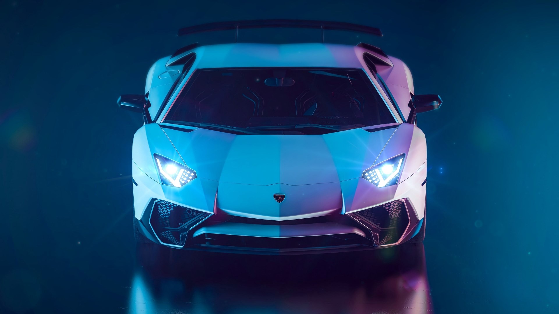 Lamborghini Aventador SVJ sports car HD Wallpaper
