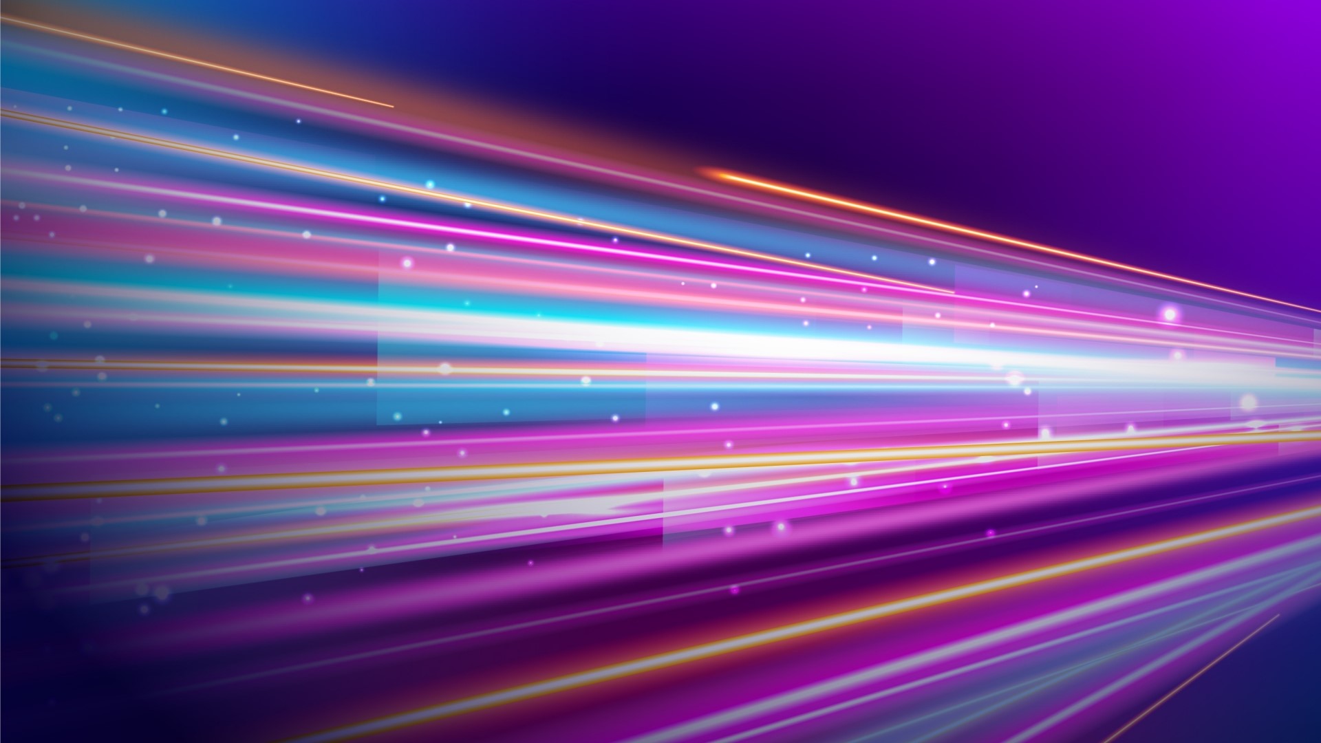 Abstract light streaks on purple background HD Wallpaper