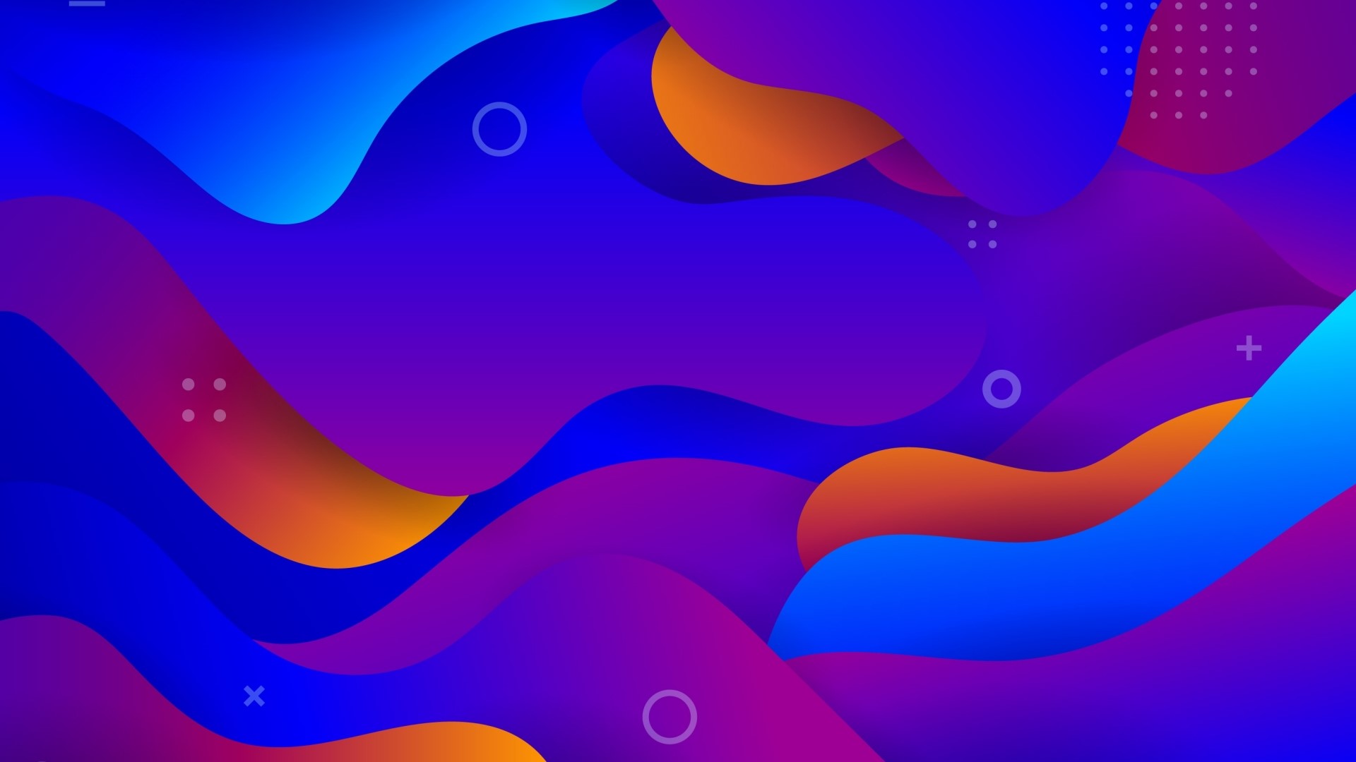 Abstract Fluid Gradient Background HD Wallpaper