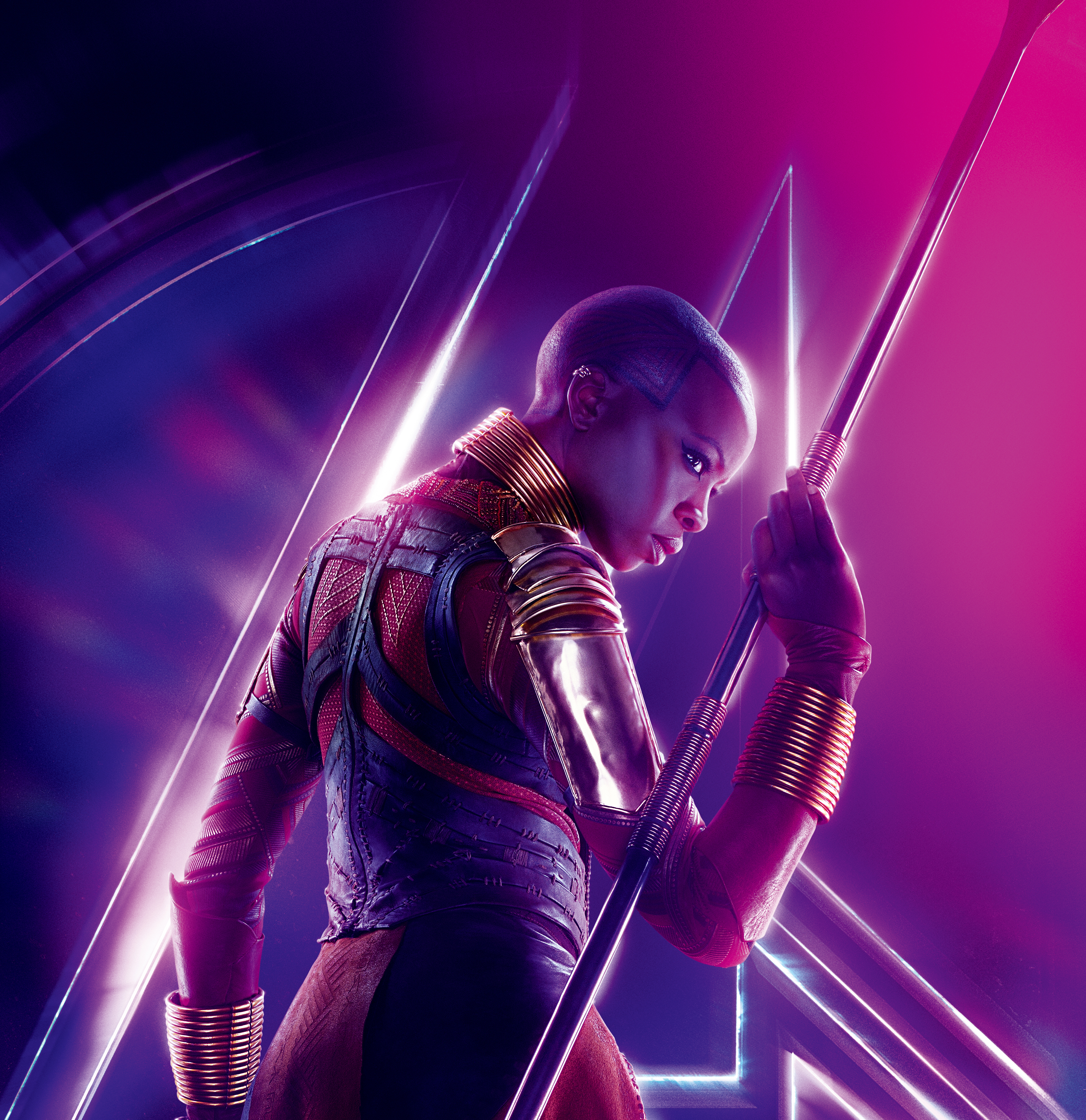 Okoye from Avengers: Infinity War 4K HD Wallpaper
