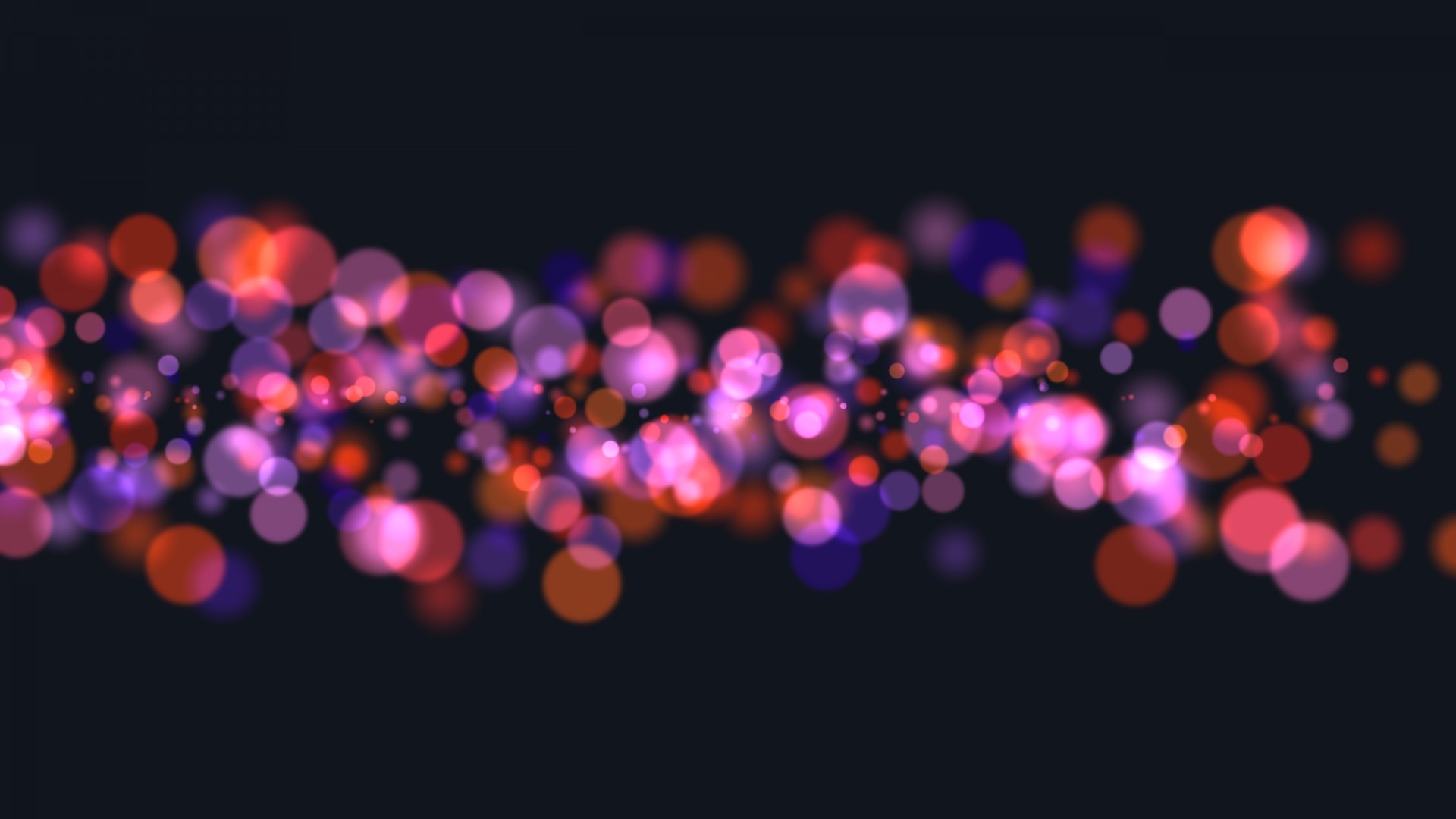 Abstract bokeh lights in red, pink, and purple HD Wallpaper