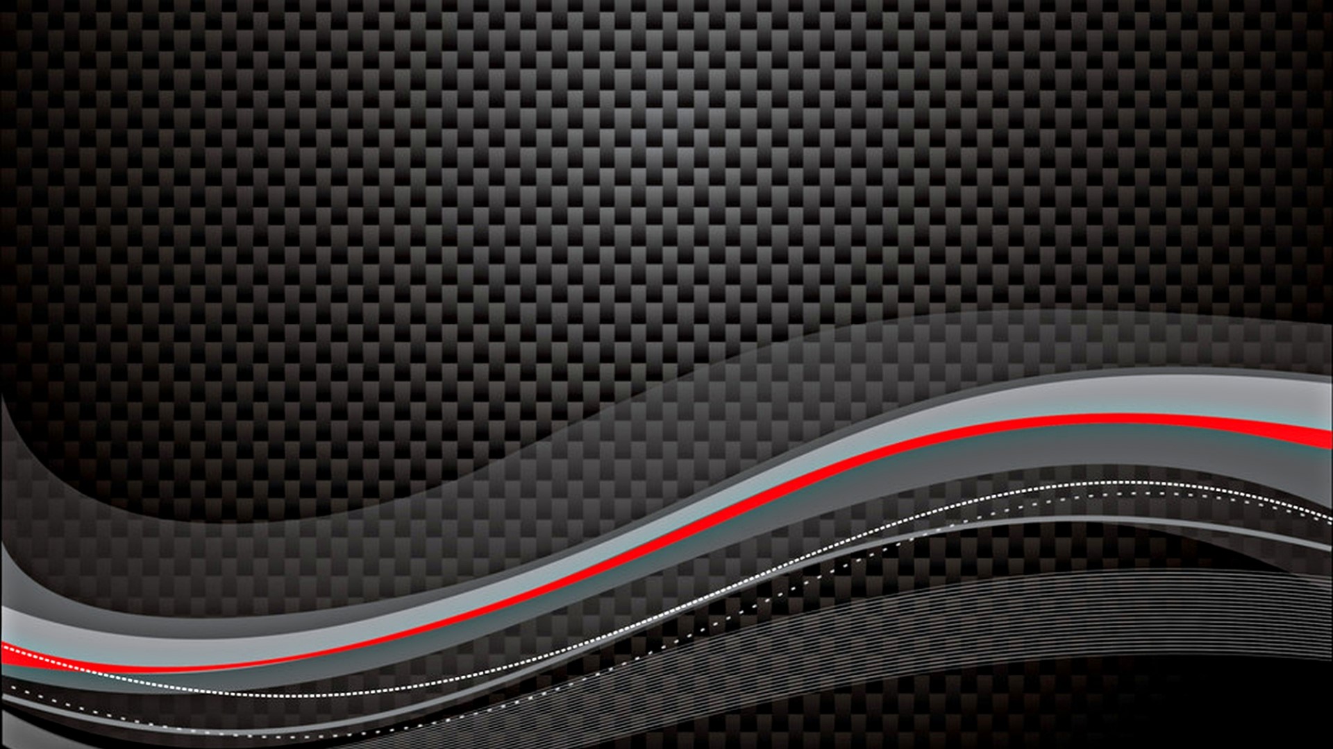 Carbon fiber abstract wave pattern HD Wallpaper