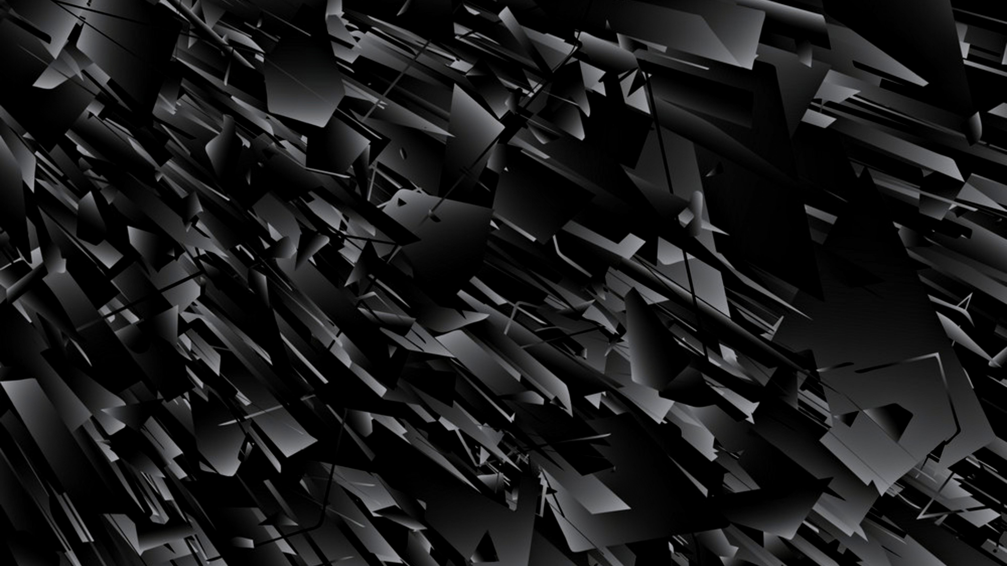 4K Abstract Geometric Shapes HD Wallpaper