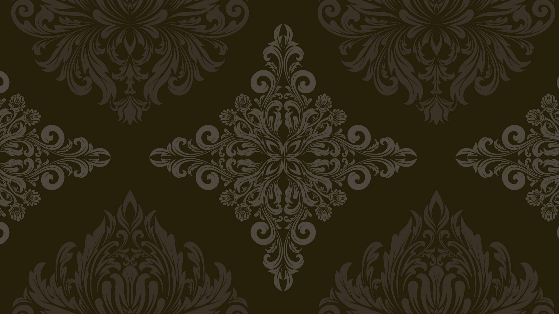 Damask Pattern HD Wallpaper