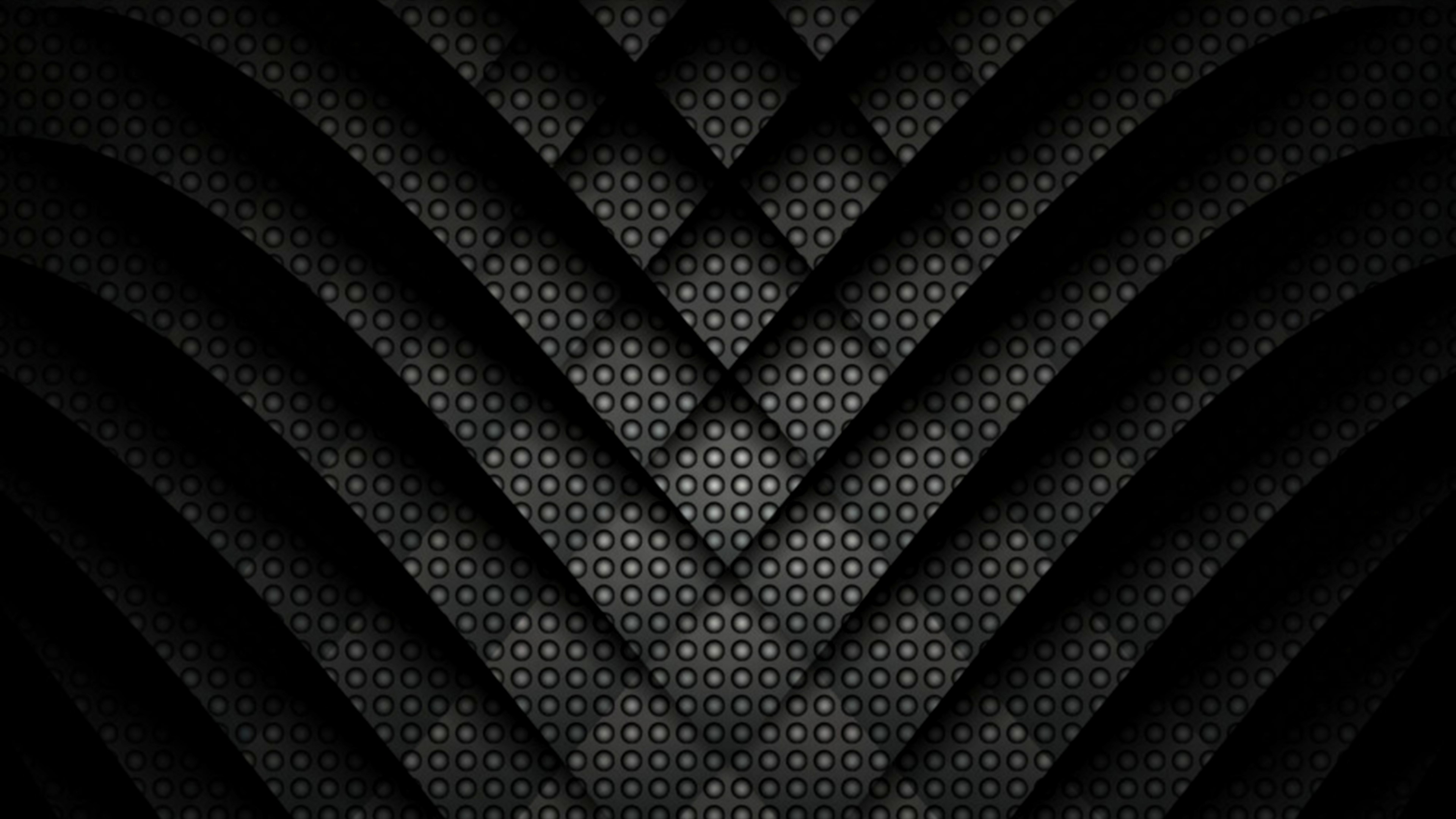 4K Abstract Dark Metallic Pattern HD Wallpaper
