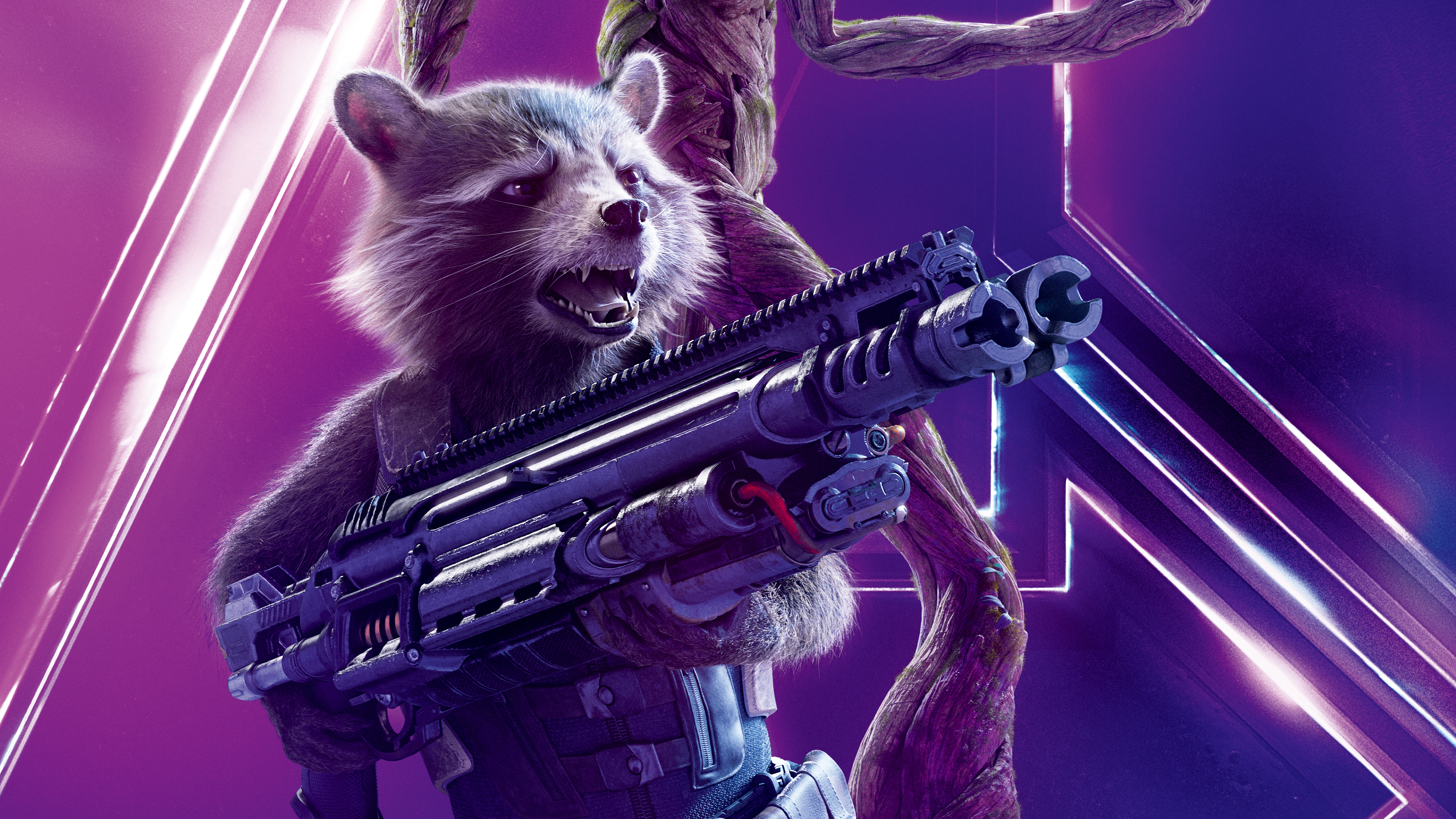 Rocket from Avengers: Infinity War HD Wallpaper