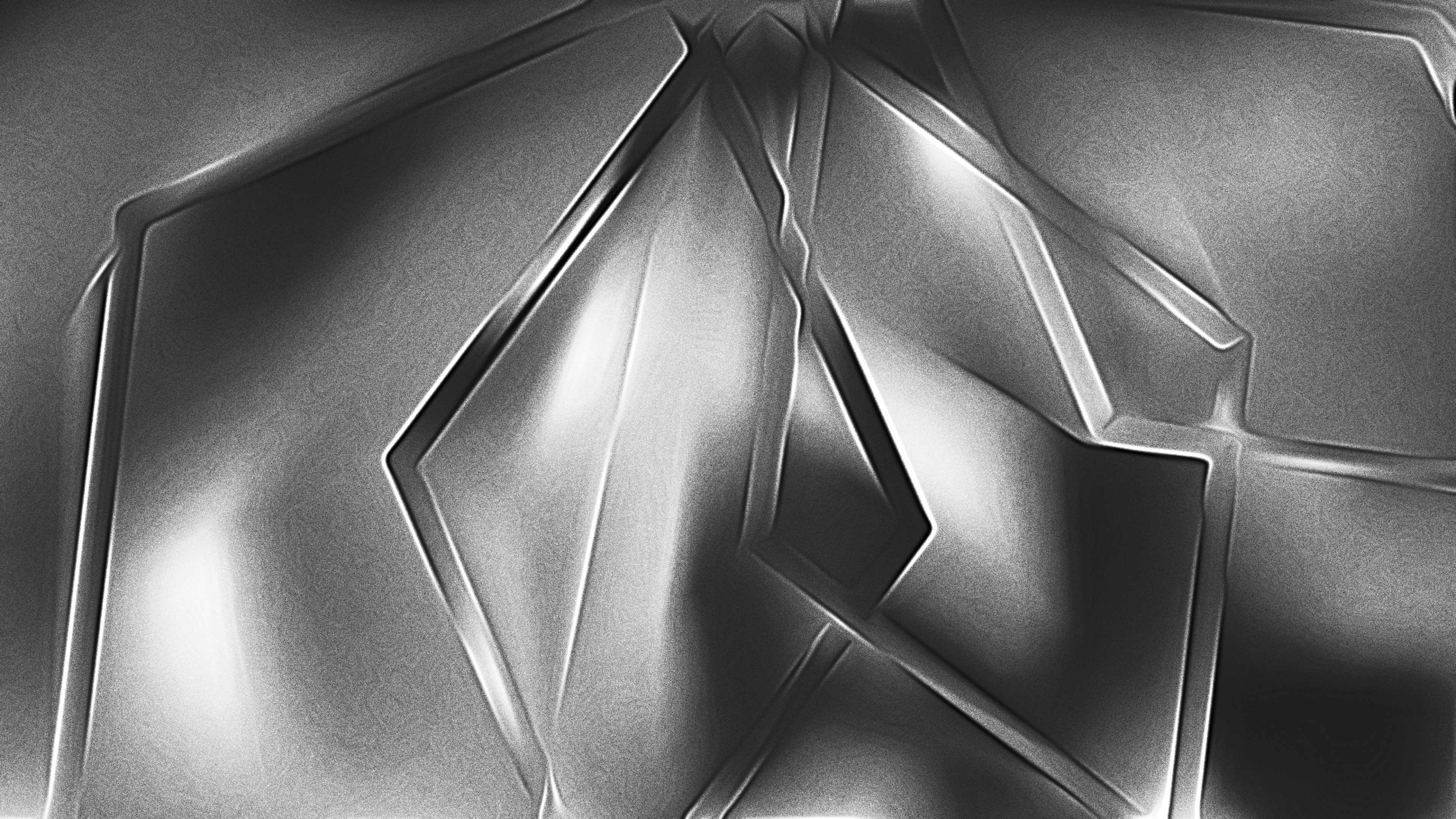 4K Abstract Geometric Shapes HD Wallpaper