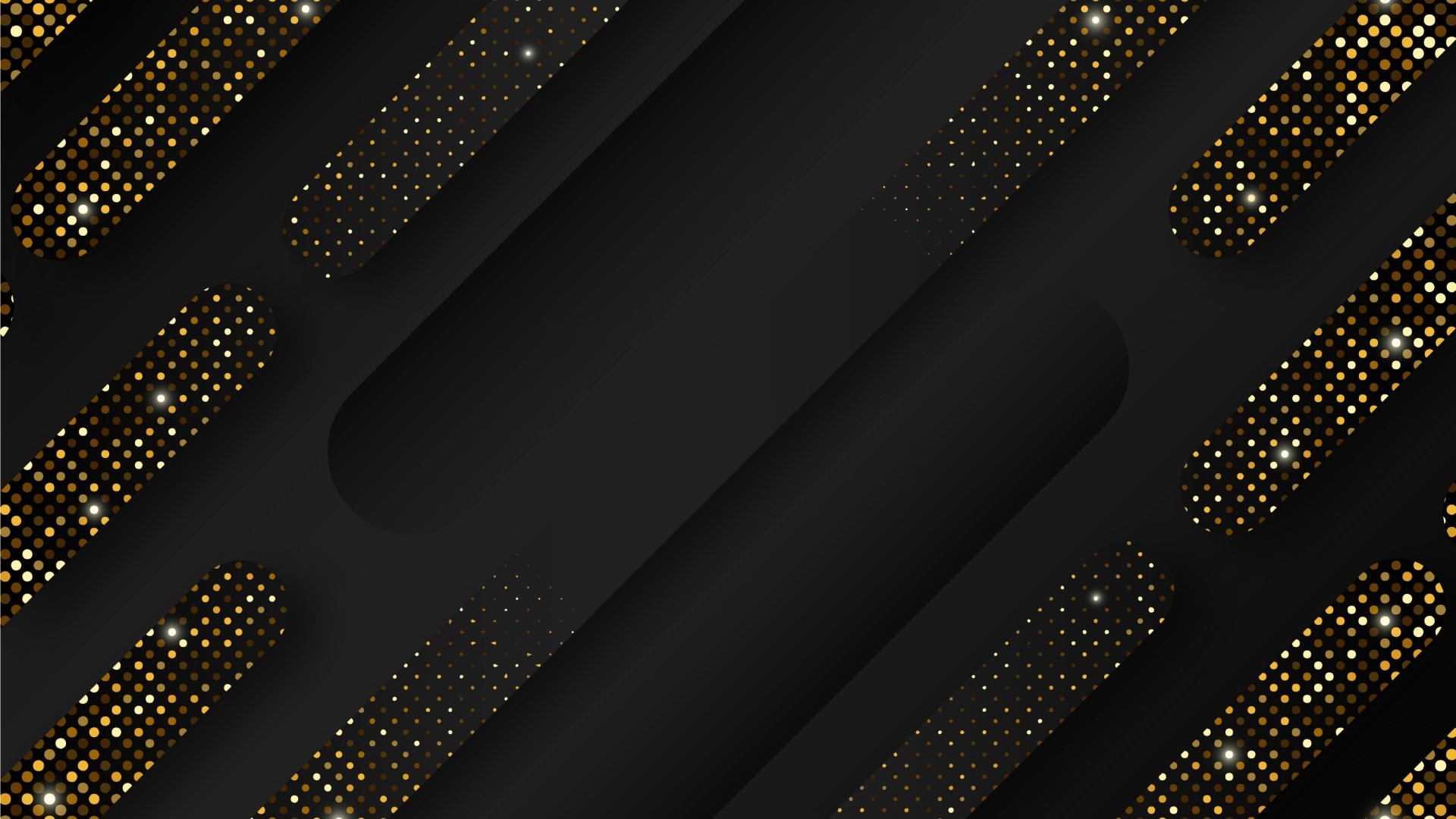 Black and gold abstract geometric background HD Wallpaper