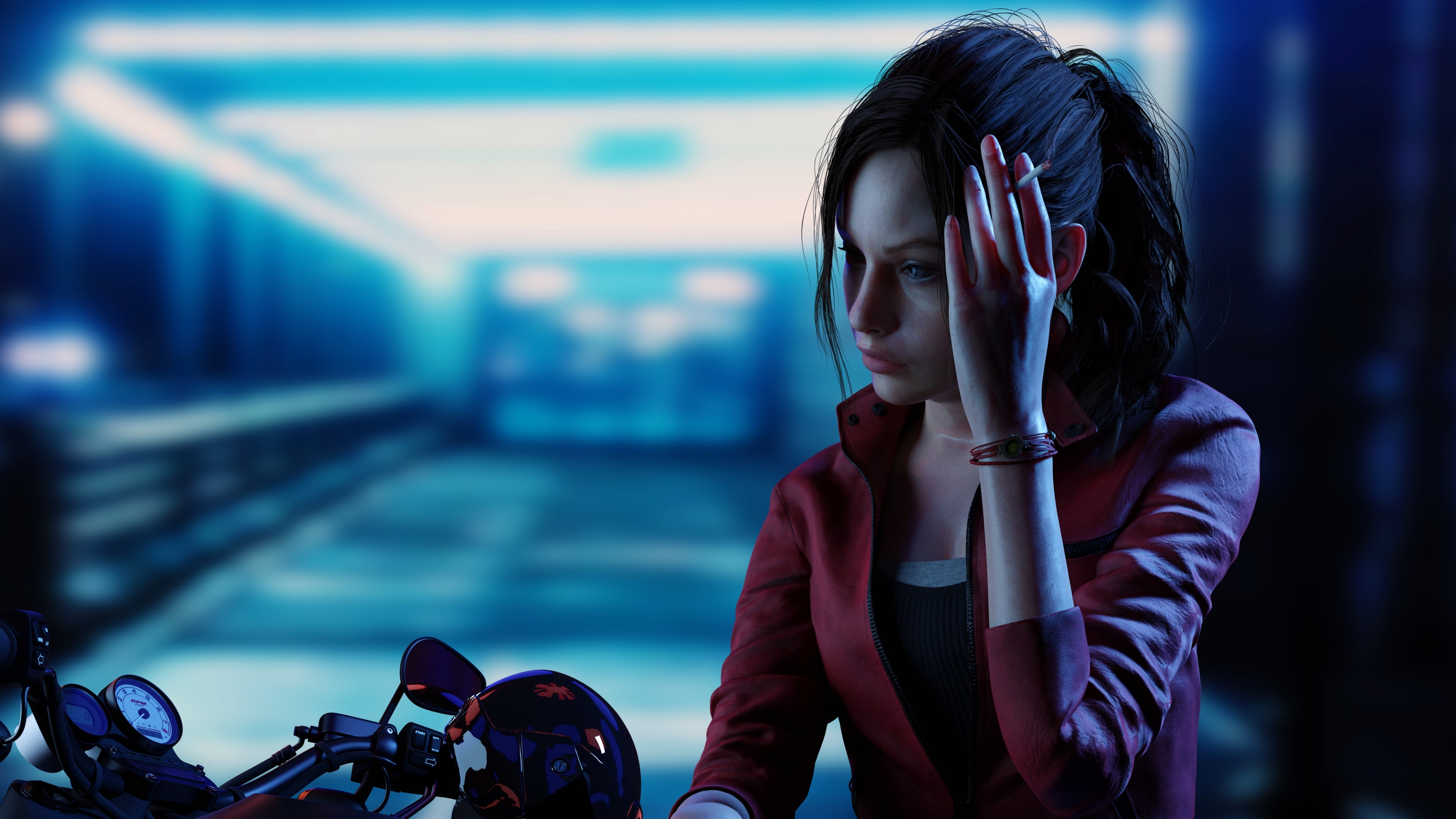 Claire Redfield from Resident Evil 2 HD Wallpaper