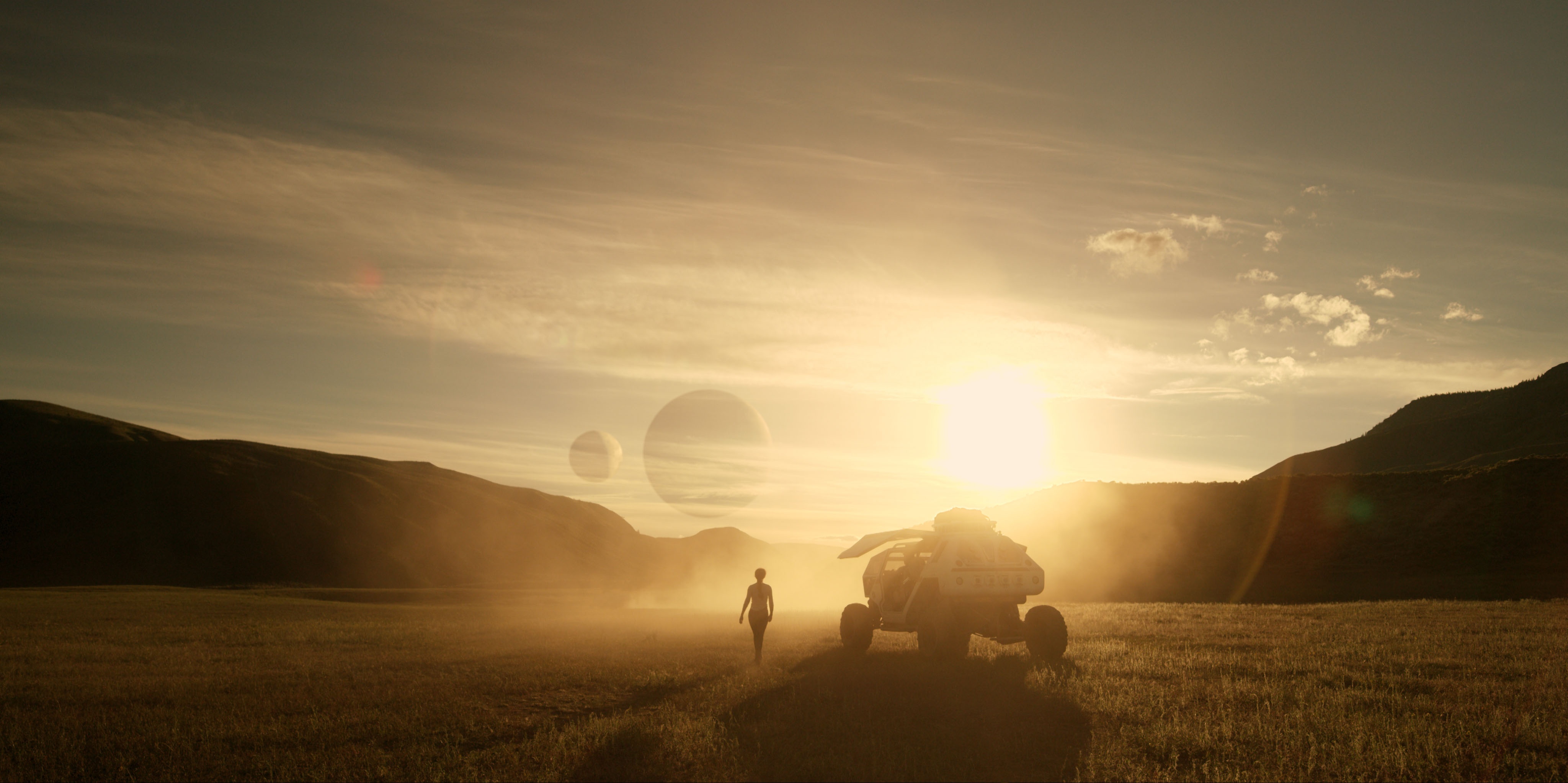 Lost in Space 4K Sci-Fi Adventure HD Wallpaper