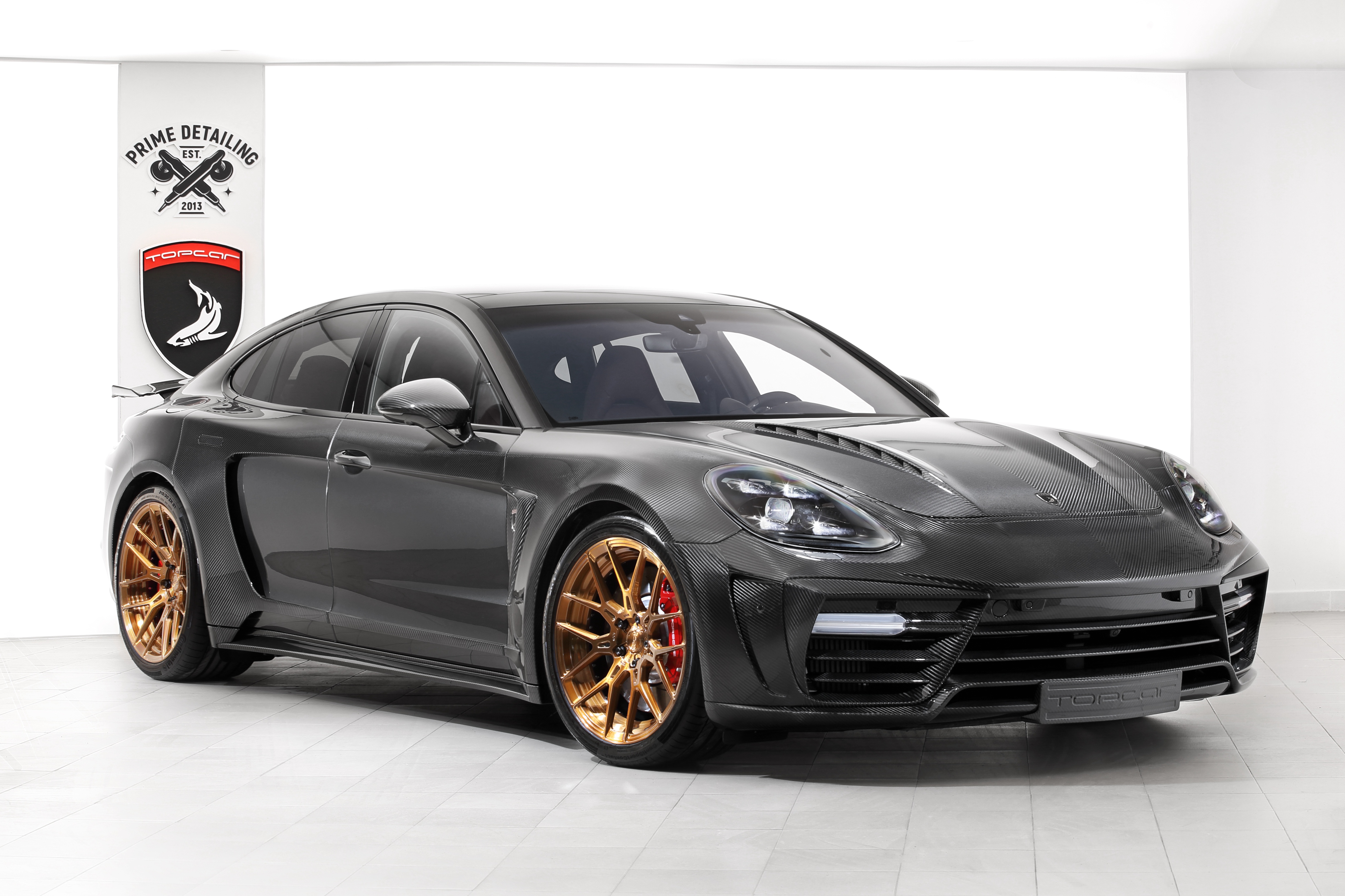 4K 2018 Porsche Panamera Stingray GTR Edition by TopCar HD Wallpaper