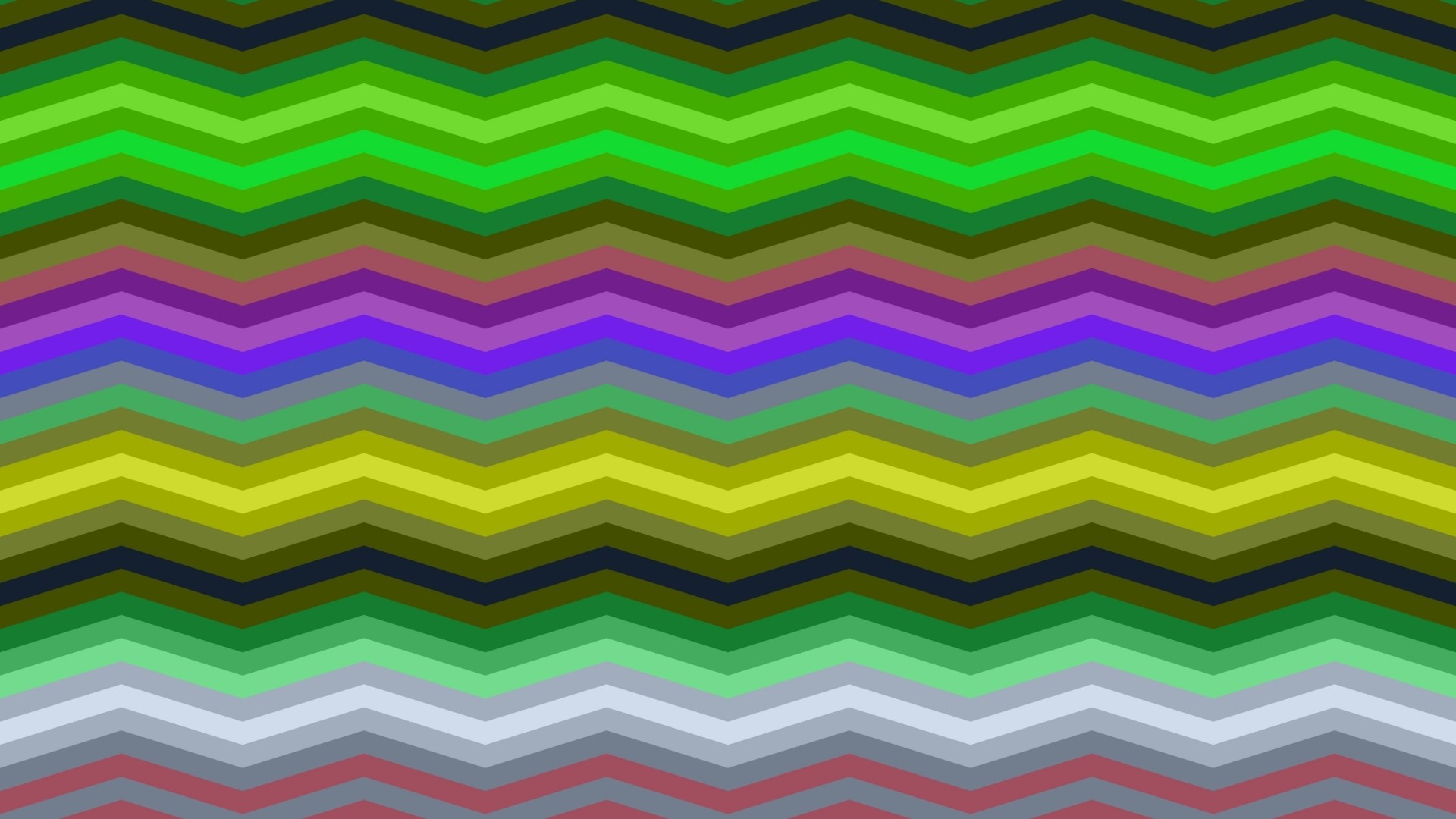 Abstract Chevron Pattern with Multiple Colors HD Wallpaper