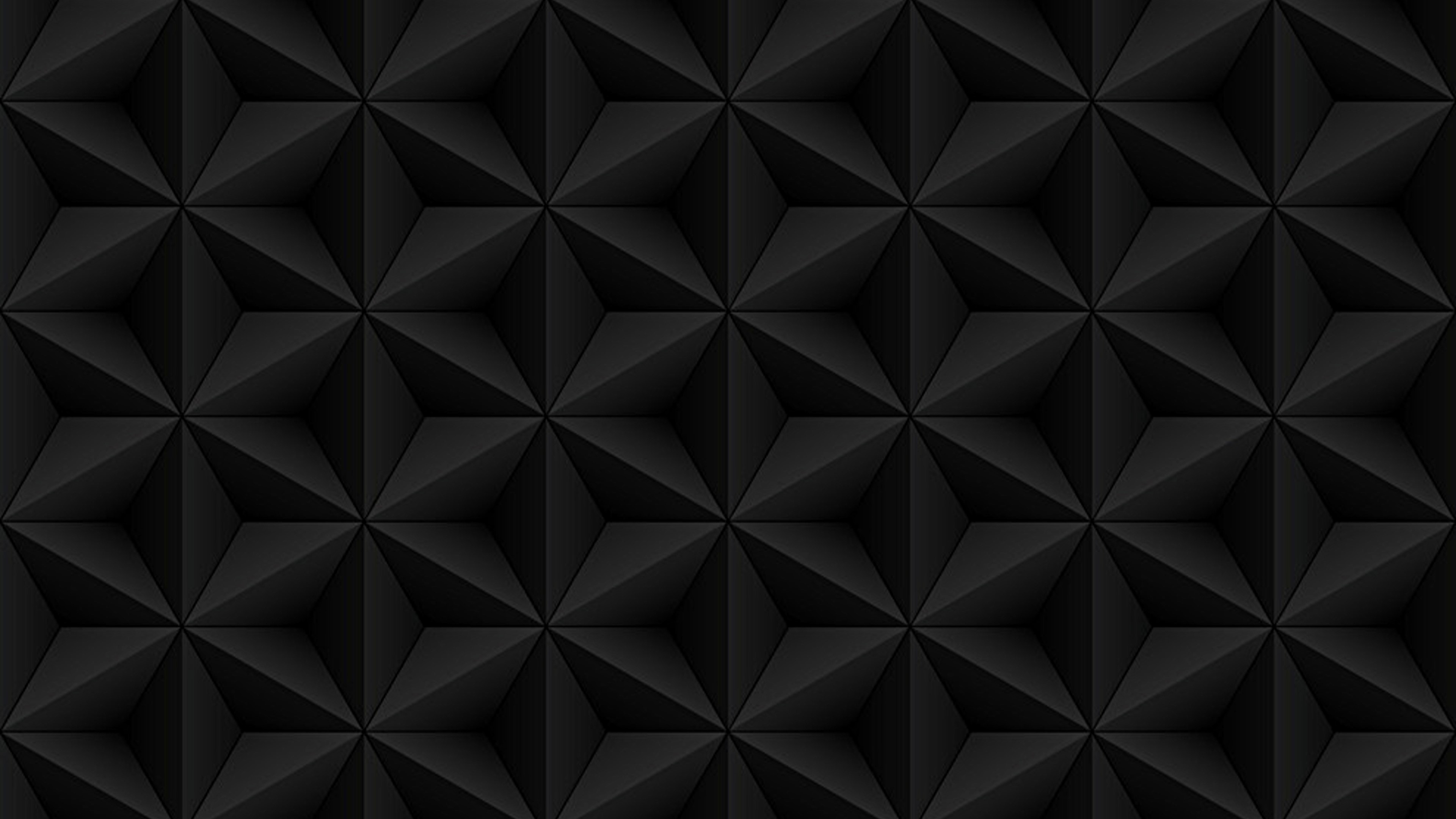 4K 3D Abstract Geometric Pattern HD Wallpaper