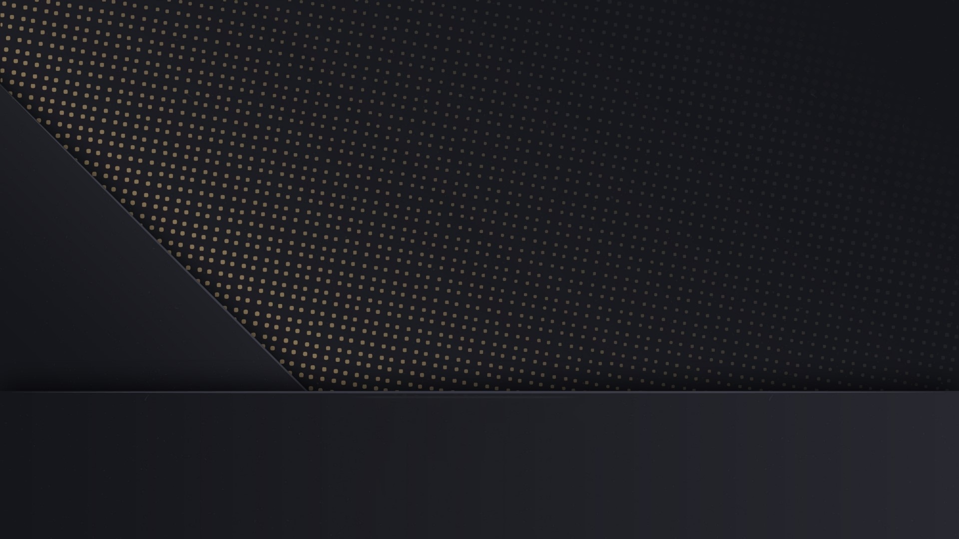 Dark abstract background with gold dots HD Wallpaper
