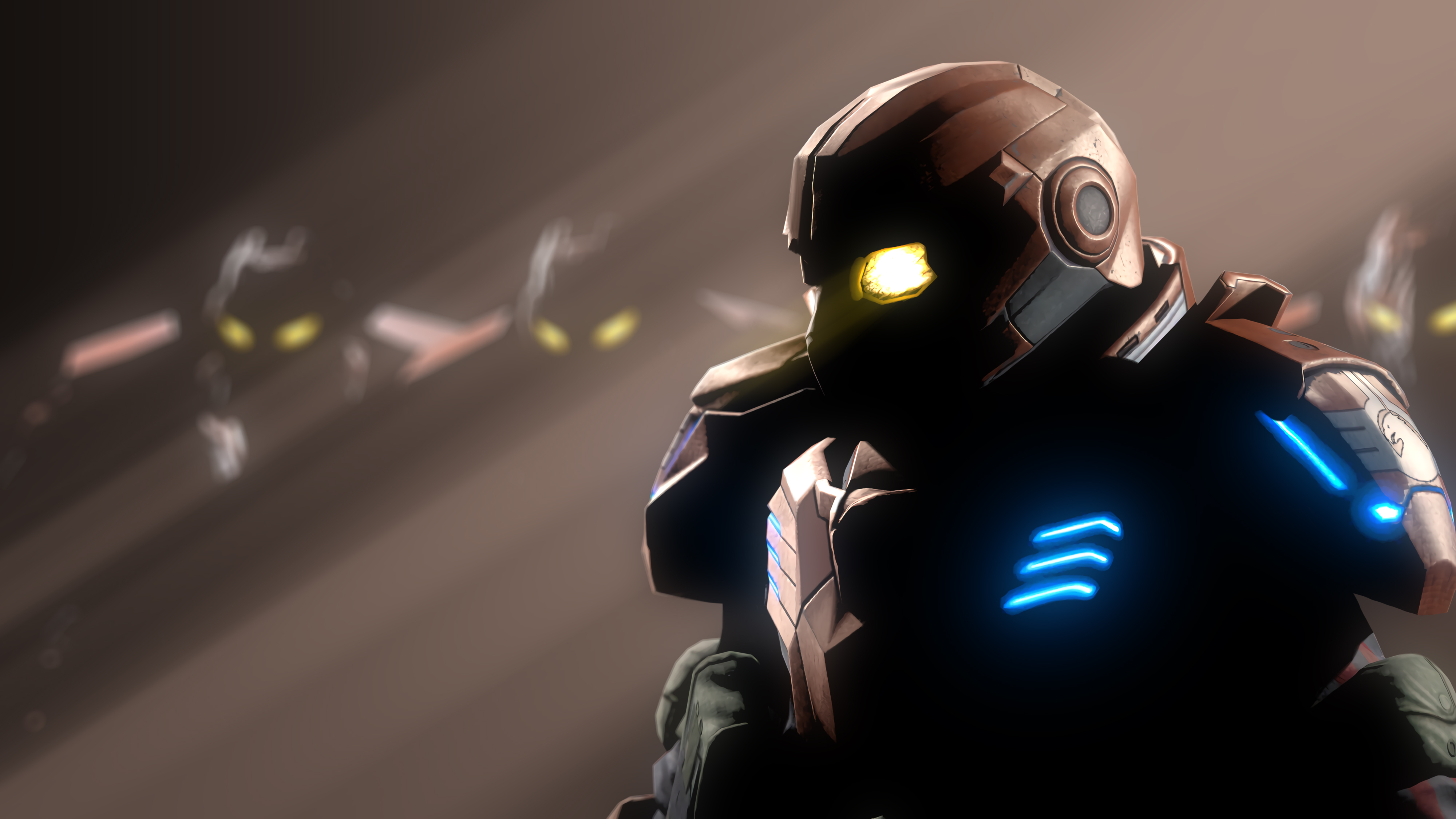 Soldiers in Blood Eagle Armor HD Wallpaper