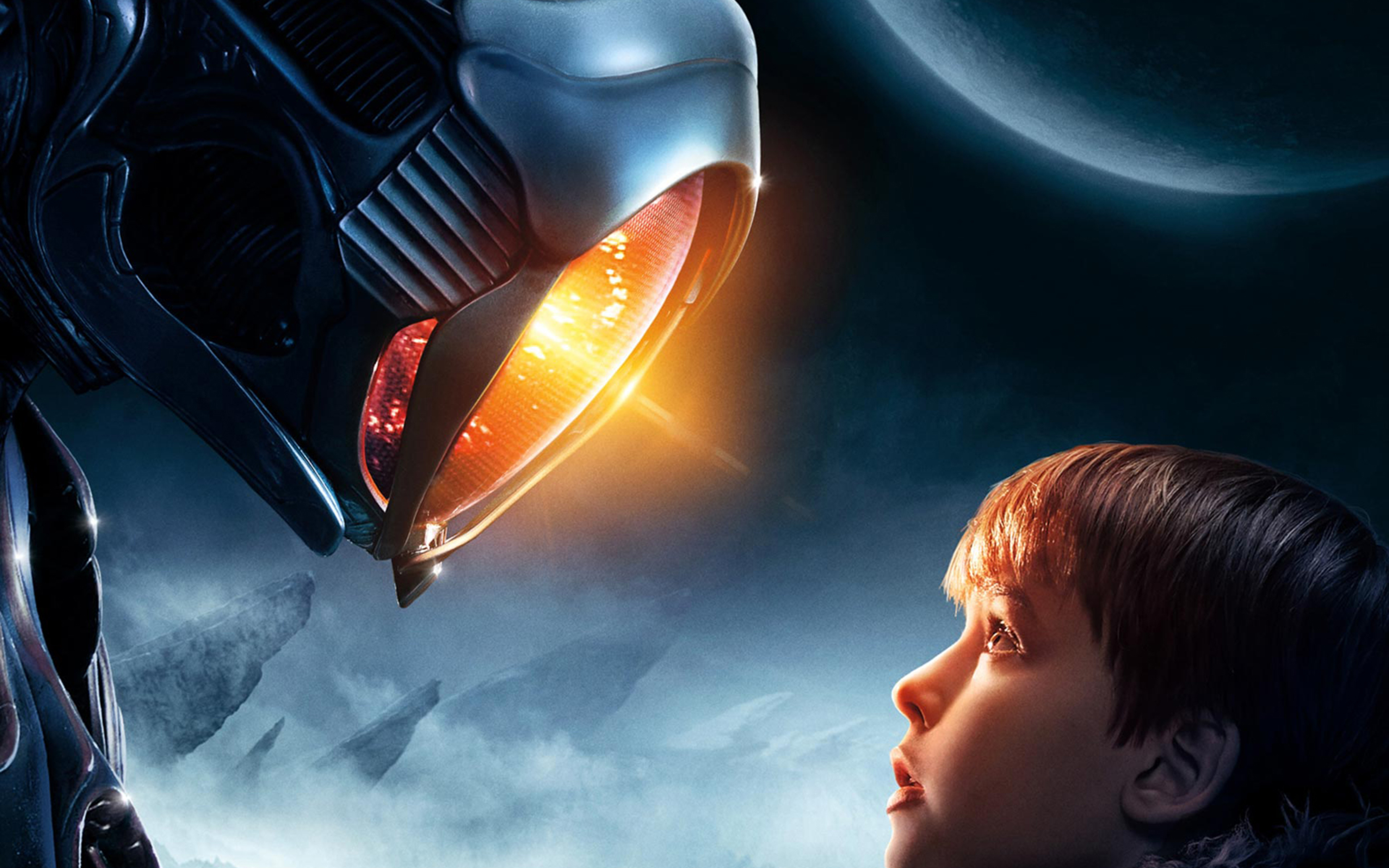 Robot and Will from Lost in Space 4K HD Wallpaper