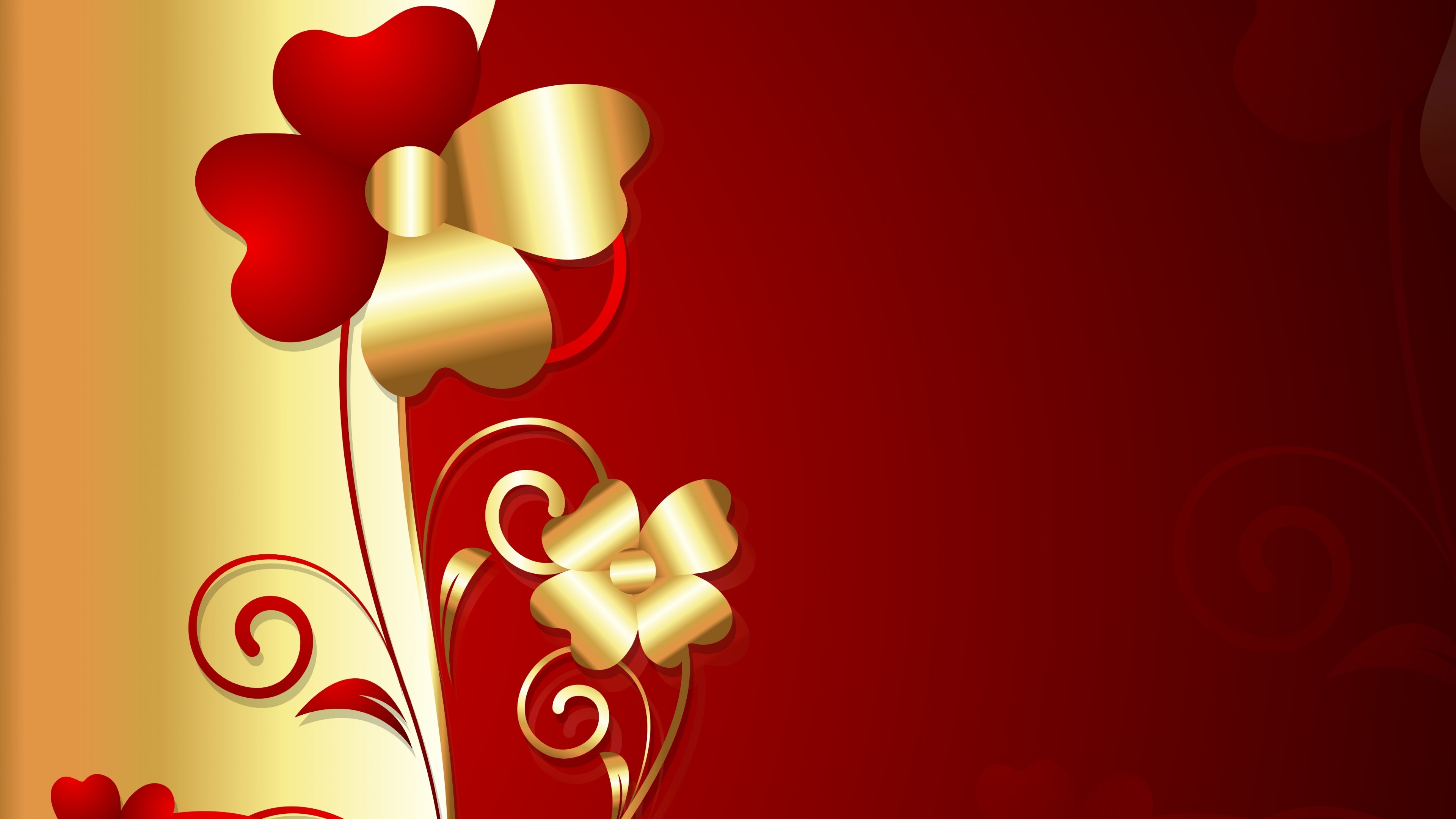 Vector flowers HD Wallpaper