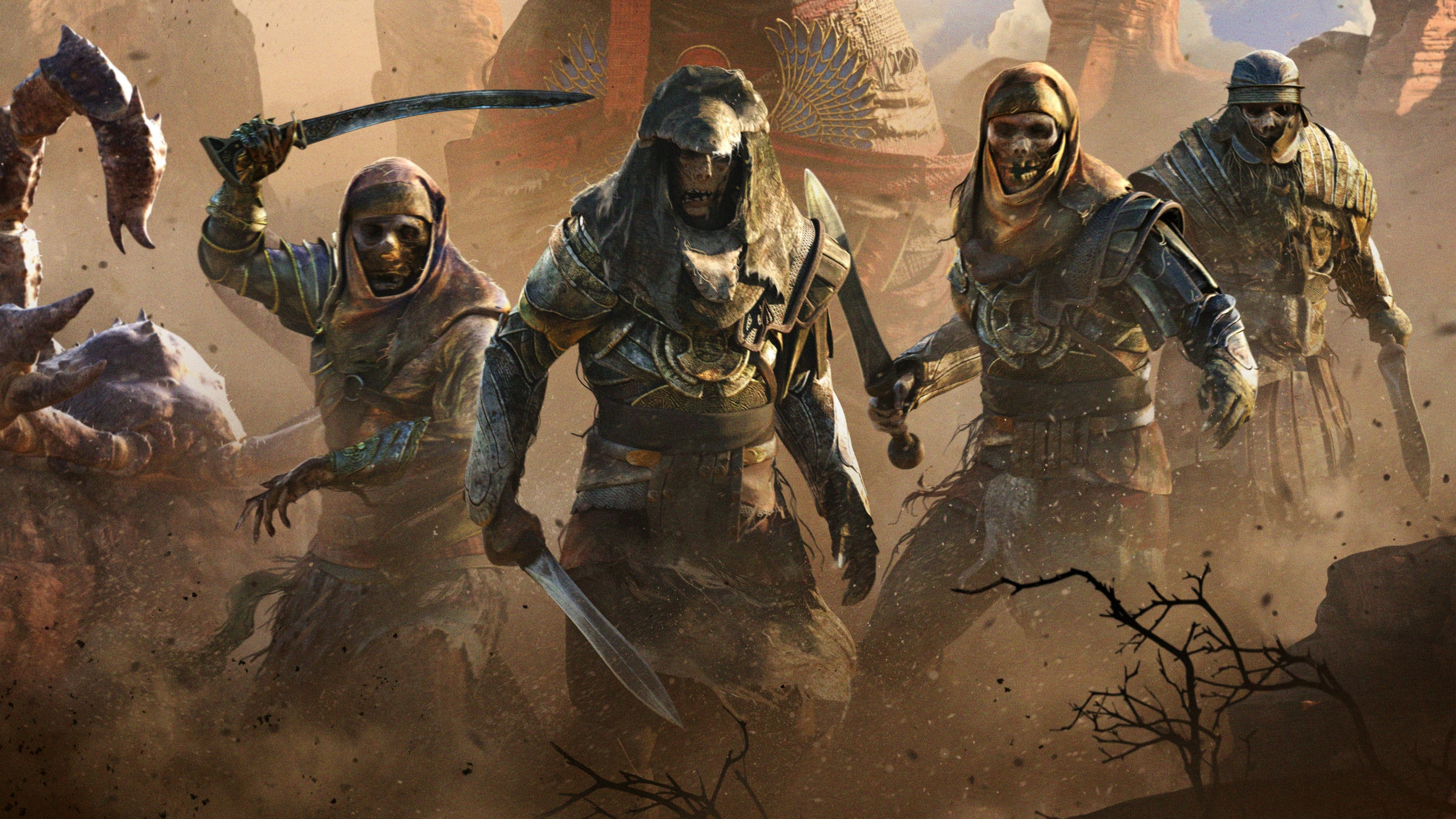 Mummies from Assassin's Creed Origins HD Wallpaper