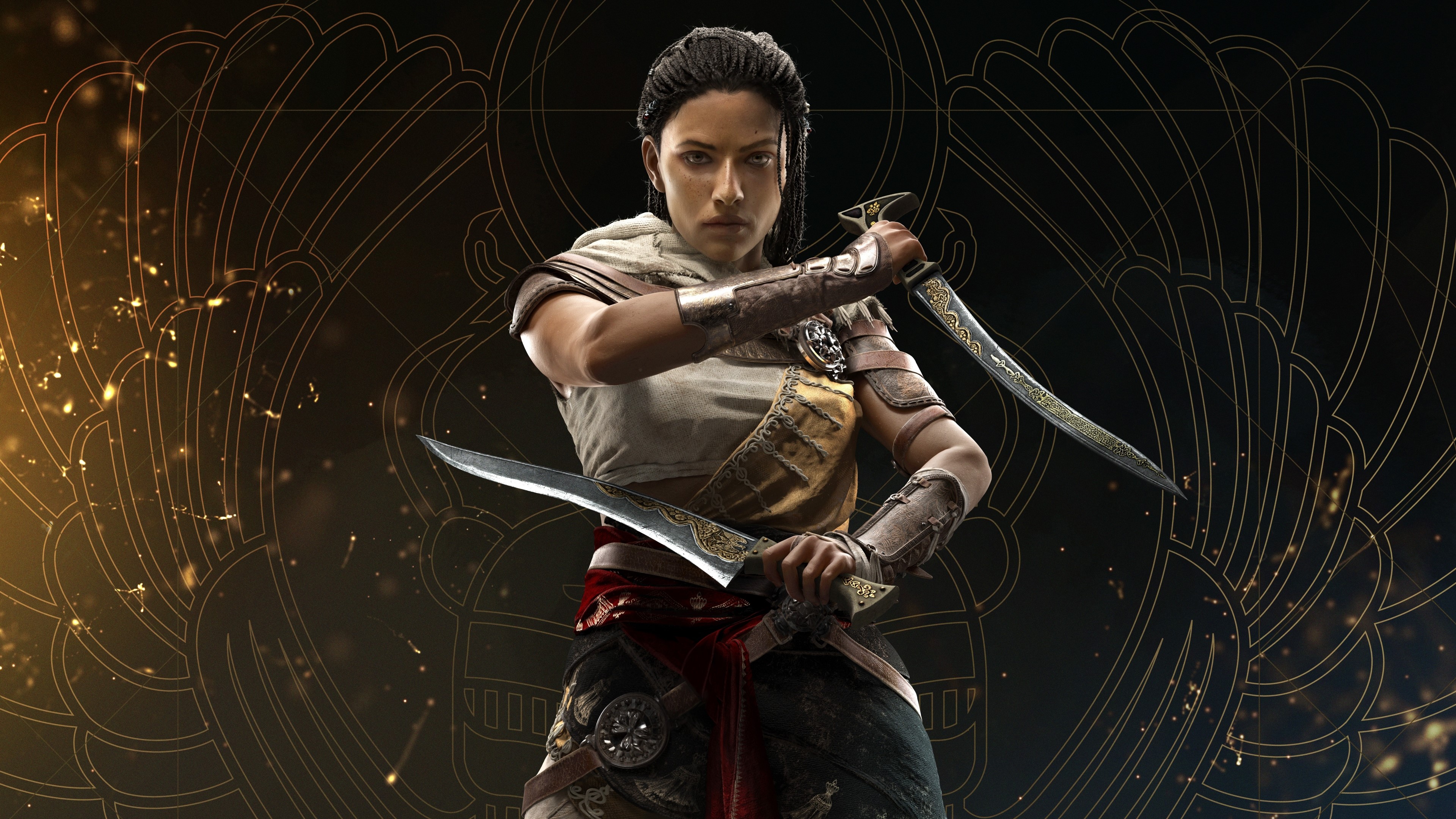 Aya from Assassin's Creed Origins HD Wallpaper