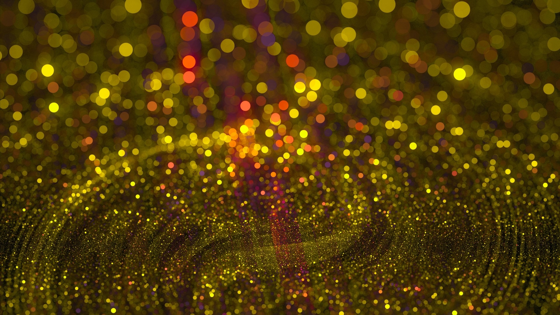 Abstract Glittering Bokeh Lights HD Wallpaper
