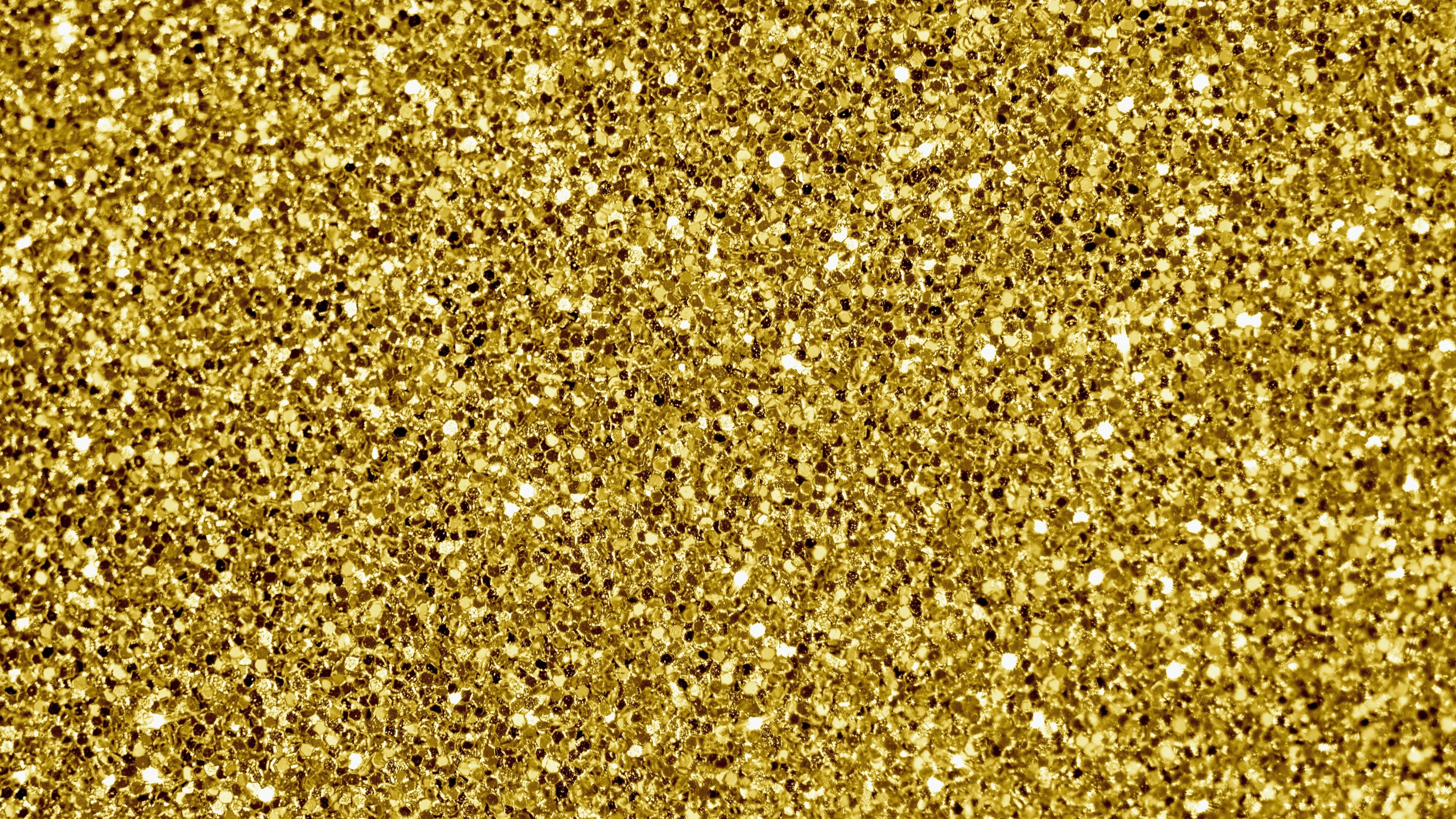 4K Gold Glitter Texture HD Wallpaper