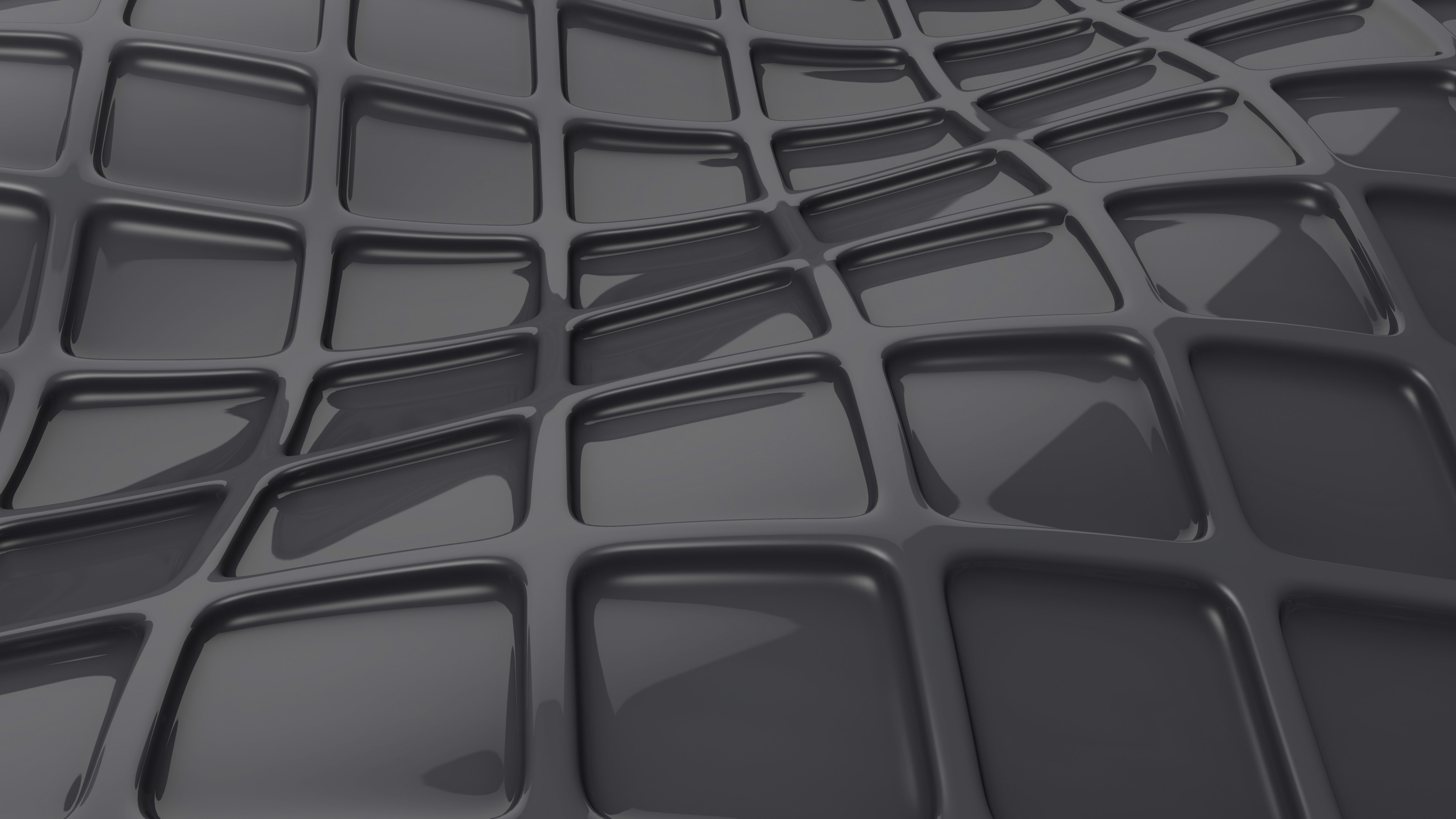 Abstract 3D Grid Surface HD Wallpaper