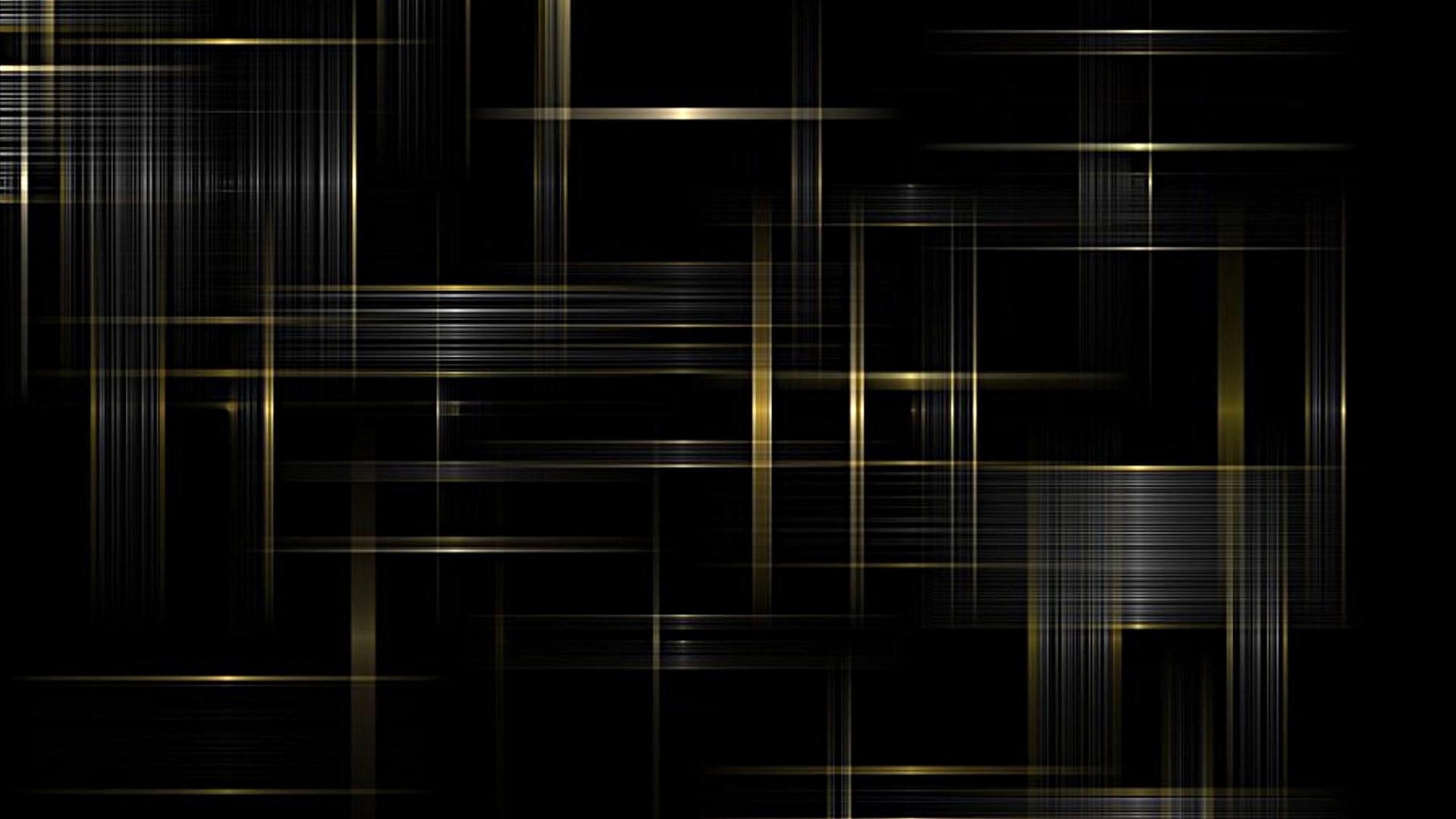 Abstract Black and Gold Lines HD Wallpaper