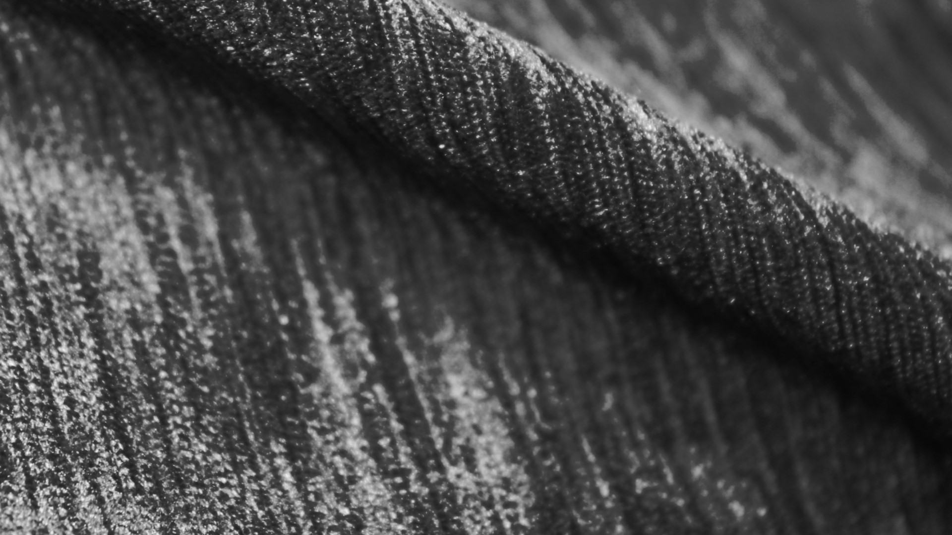 Close-up of dark fabric texture HD Wallpaper